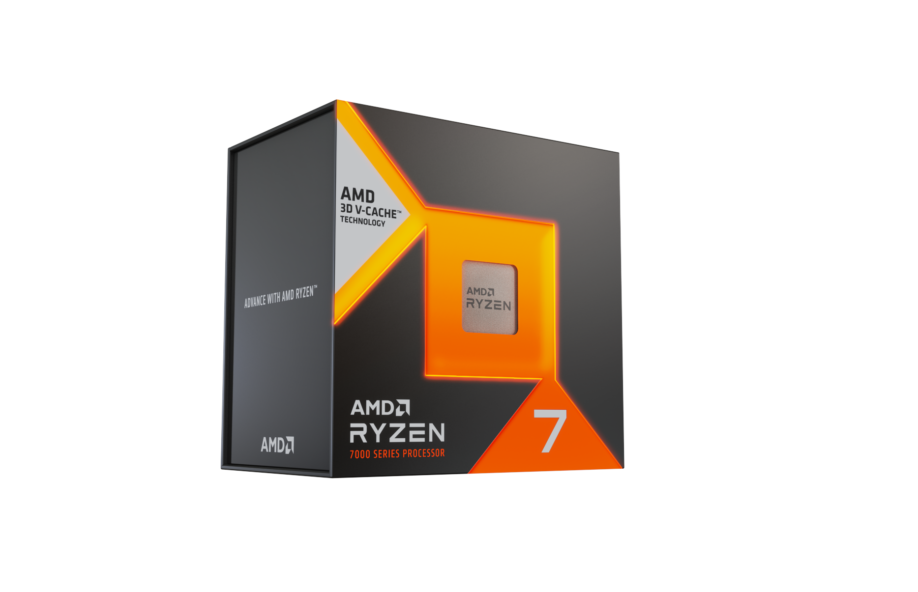 AMD Ryzen 7 7800X3D CPU - 8 kerner - 4.2 GHz - AMD AM5 - AMD Boxed (uden køler) Cpu 100-100000910WOF