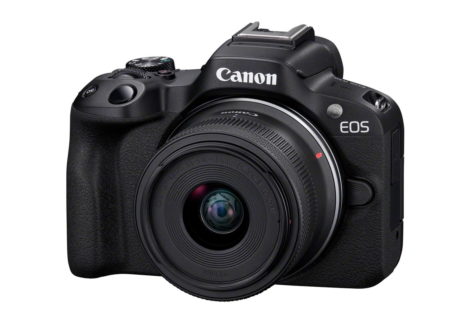 Canon EOS R50 + RF-S 18-45mm F4.5-6.3 IS STM - Black Kamera Sort 5811C013