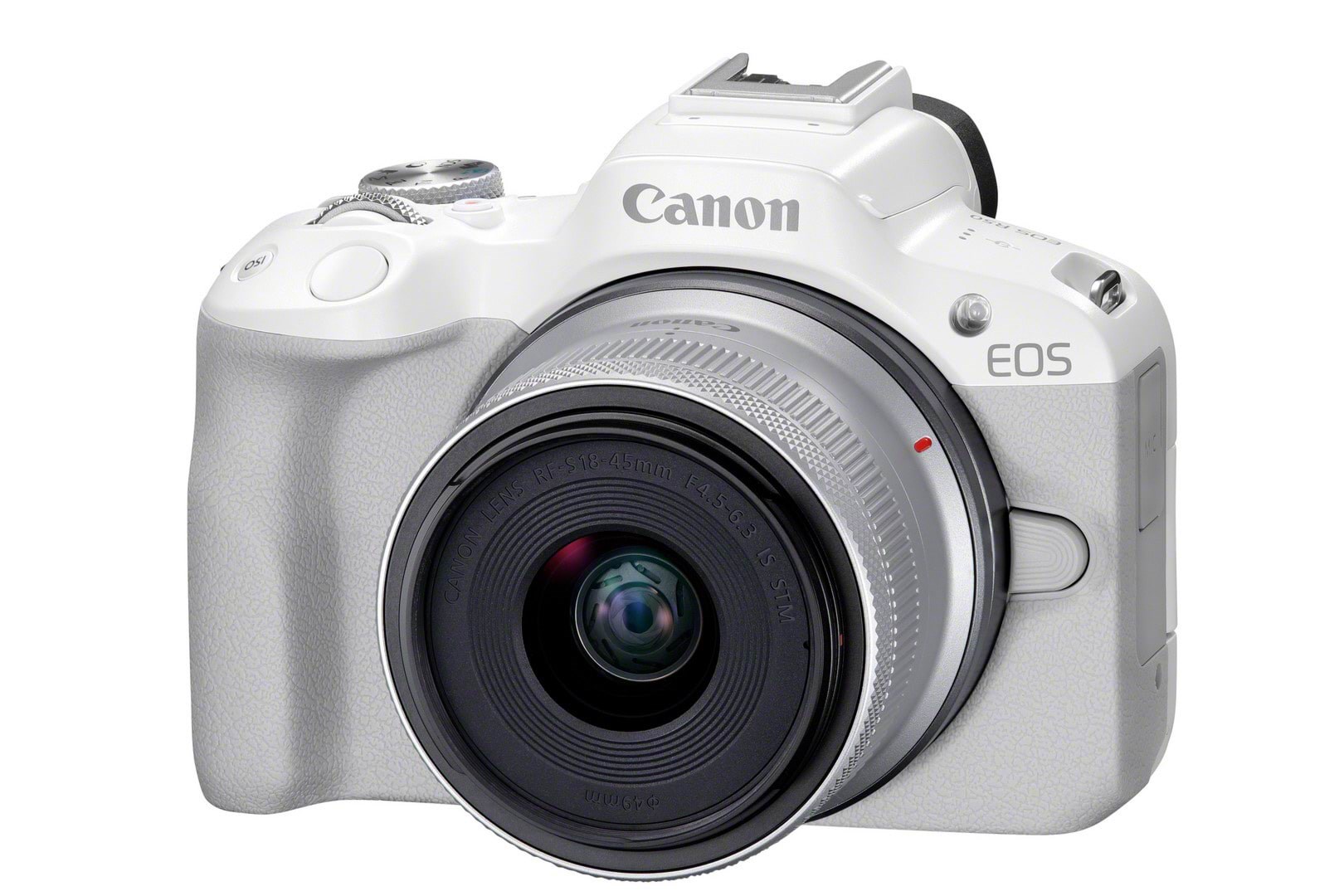 Canon EOS R50 + RF-S 18-45mm F4.5-6.3 IS STM - White Kamera Hvid 5812C013