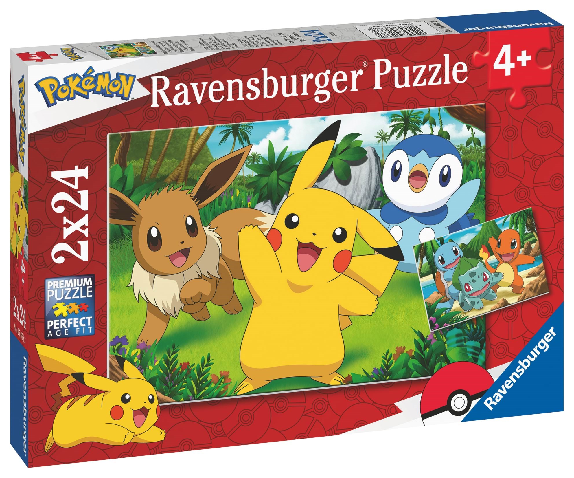 Ravensburger Pokémon 2x24p