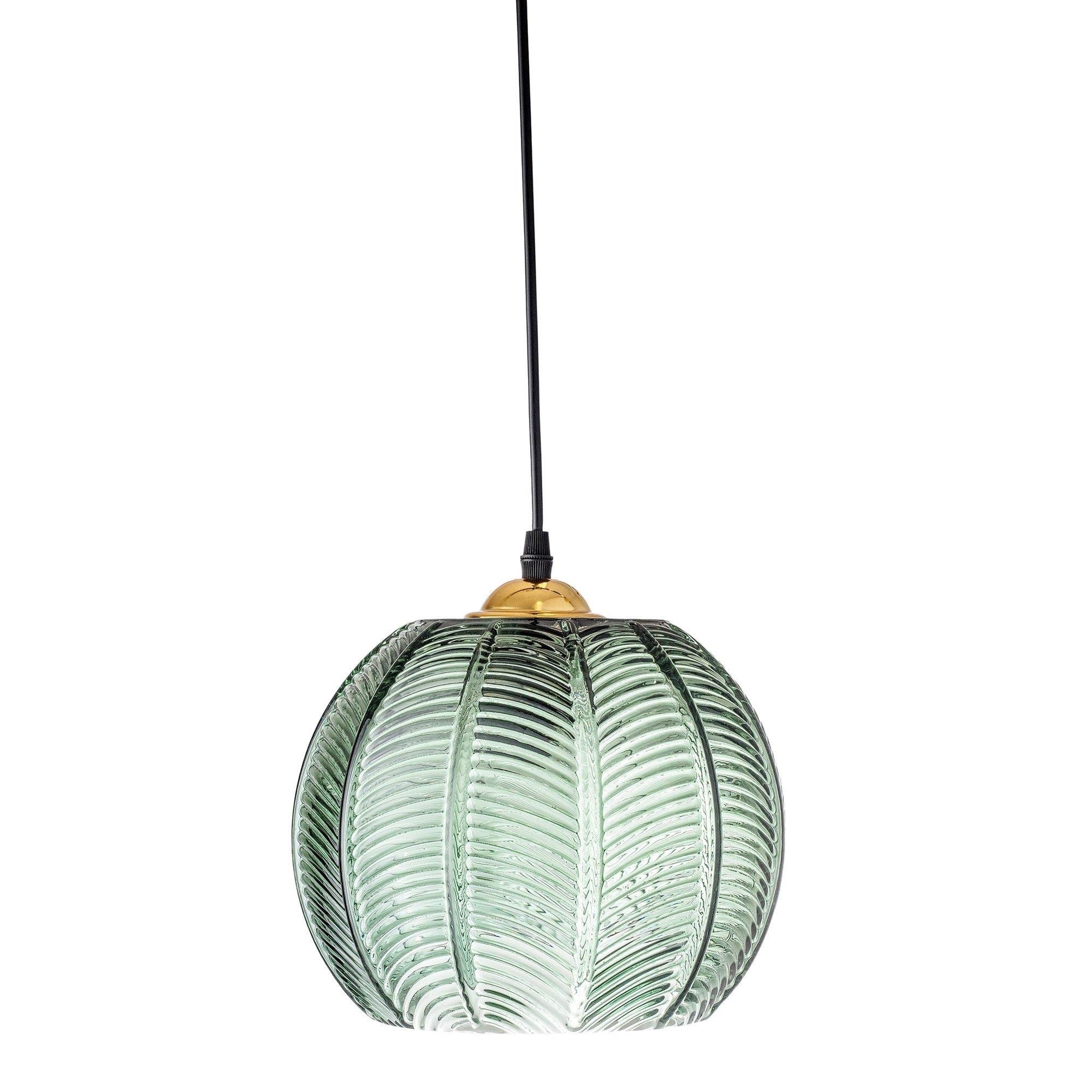 Bloomingville Glass Pendel Ø 22 cm - Green Lampe 30706089