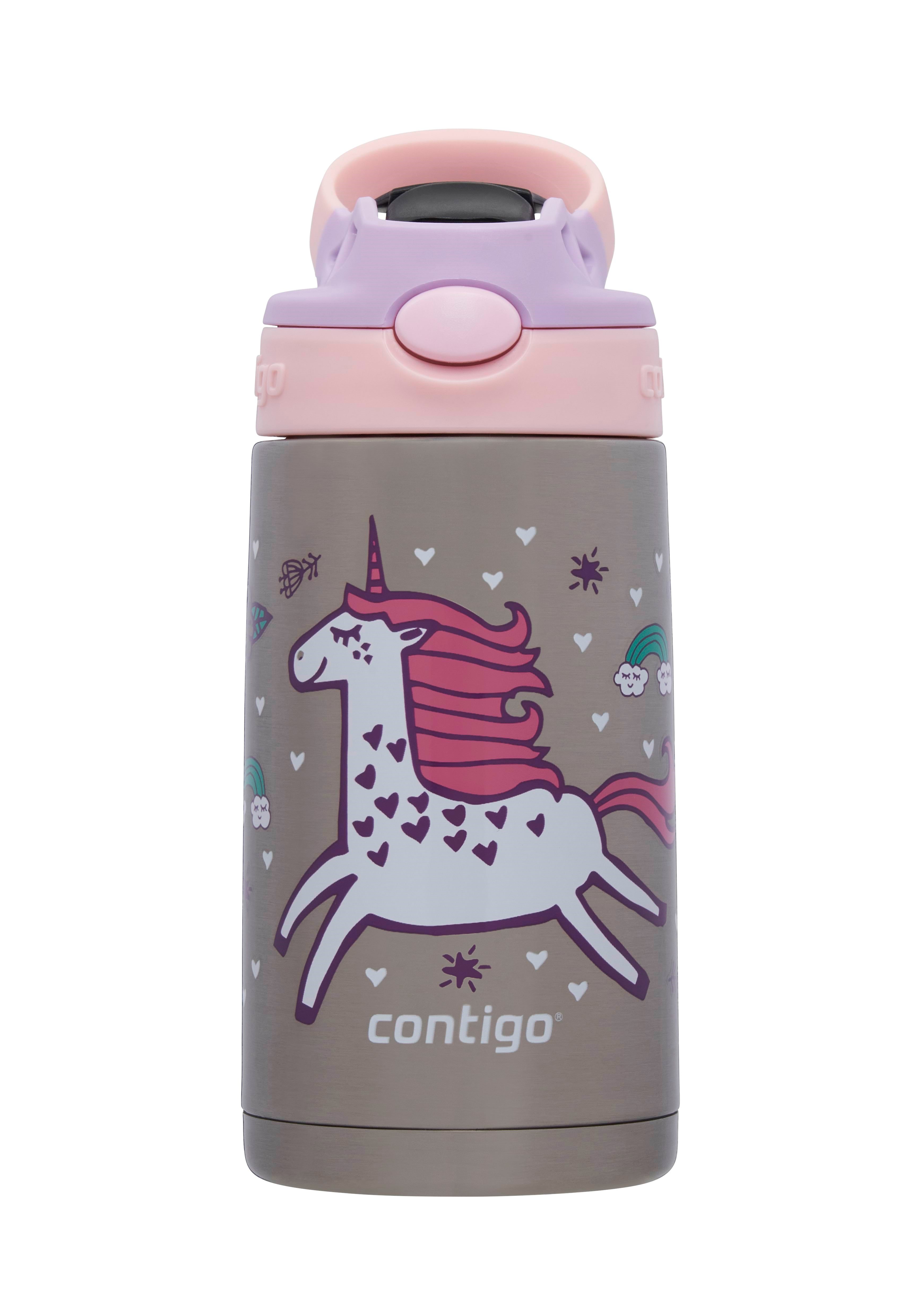 Contigo Easy clean steel Strawberry unicorn 380ml Køkkentilbehør 2178083