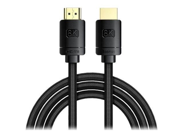 Baseus HDMI cable - 3 m Skærmkabel Sort CAKGQ-L01
