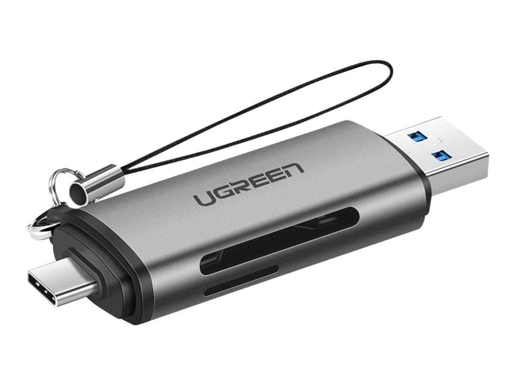 UGREEN USB 3.0 TypeA & C Card Reader Kortlæser 50706