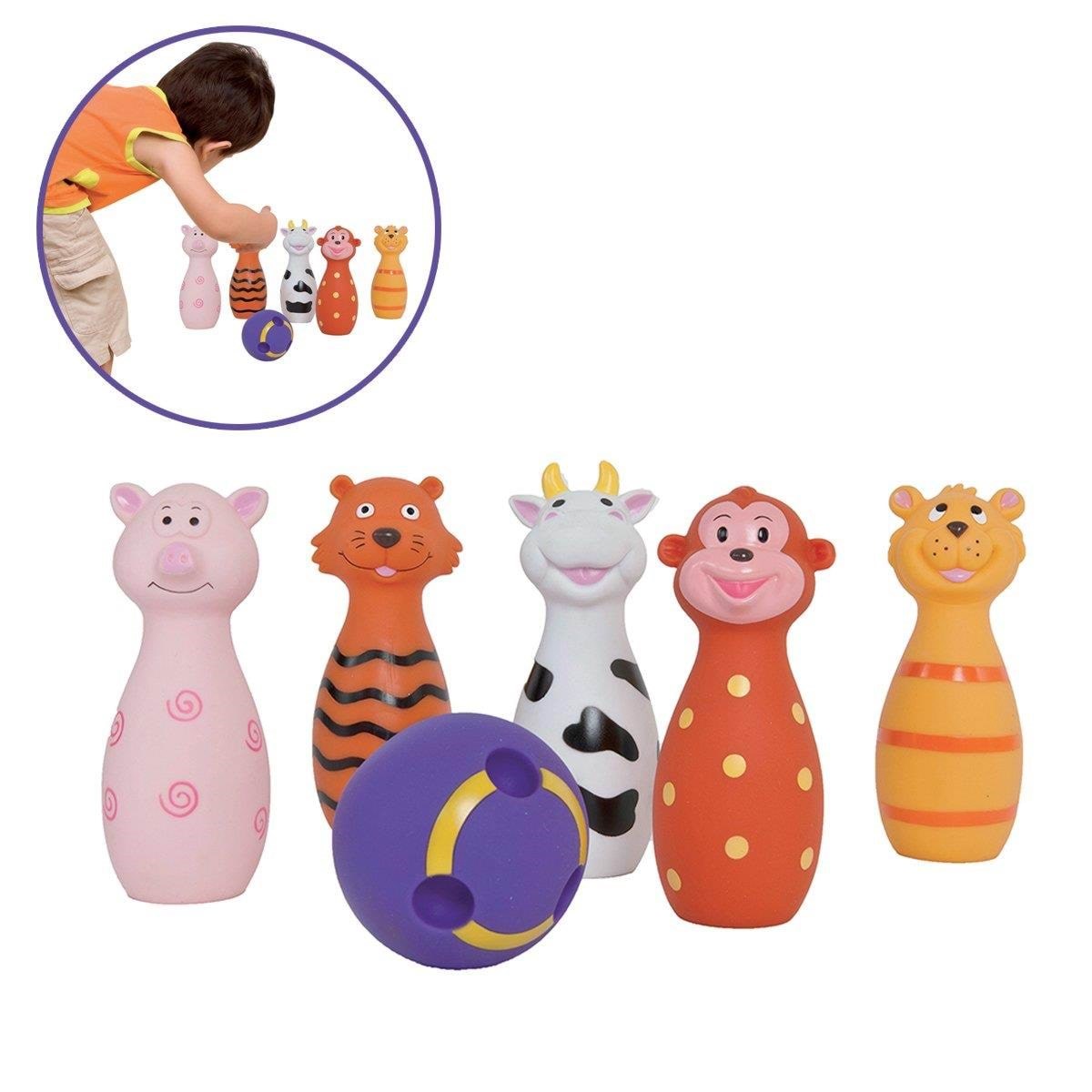 LUDI Baby bowling Animals Babylegetøj 3455
