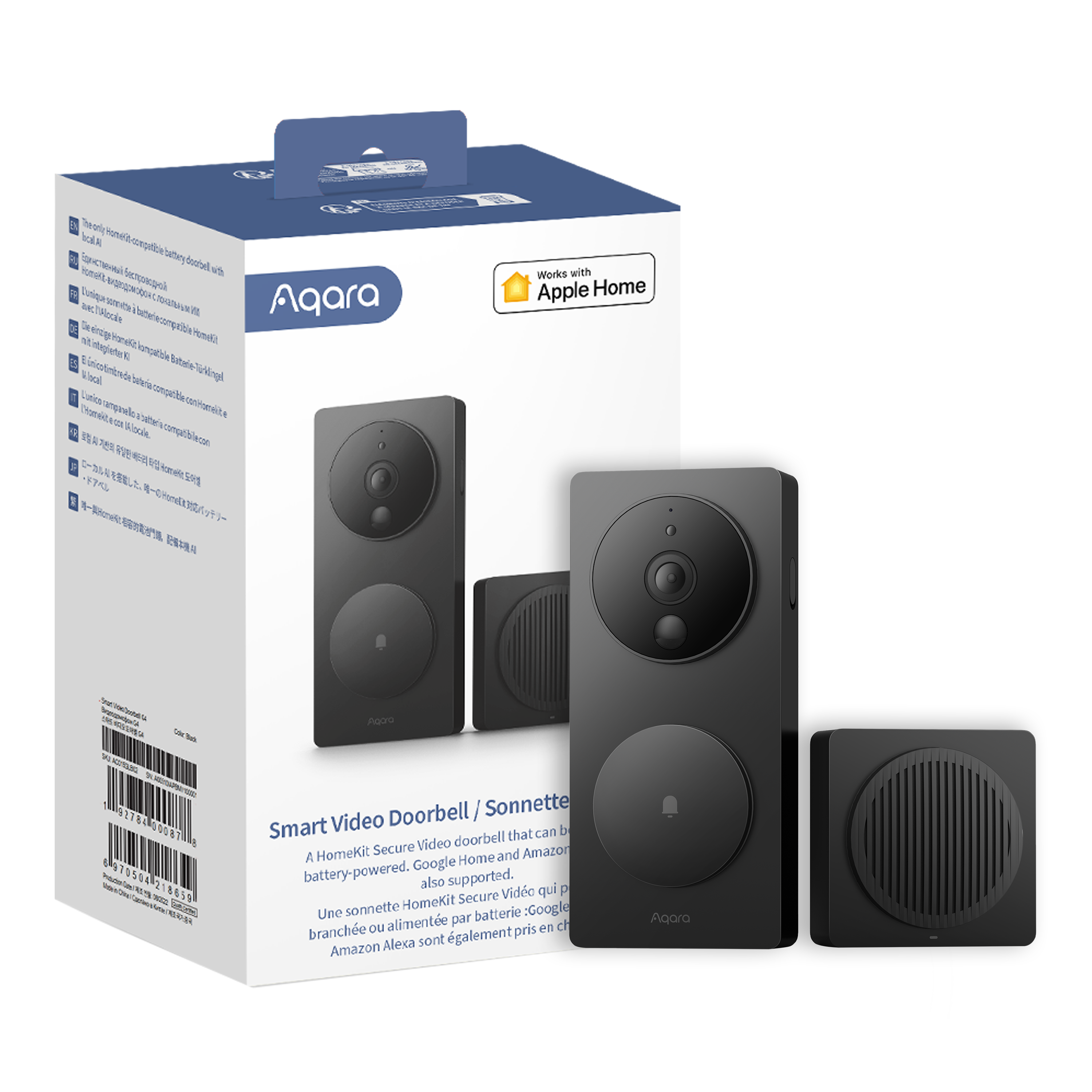 Aqara Smart Video Dørklokke - G4 Smart Home SVD-C03