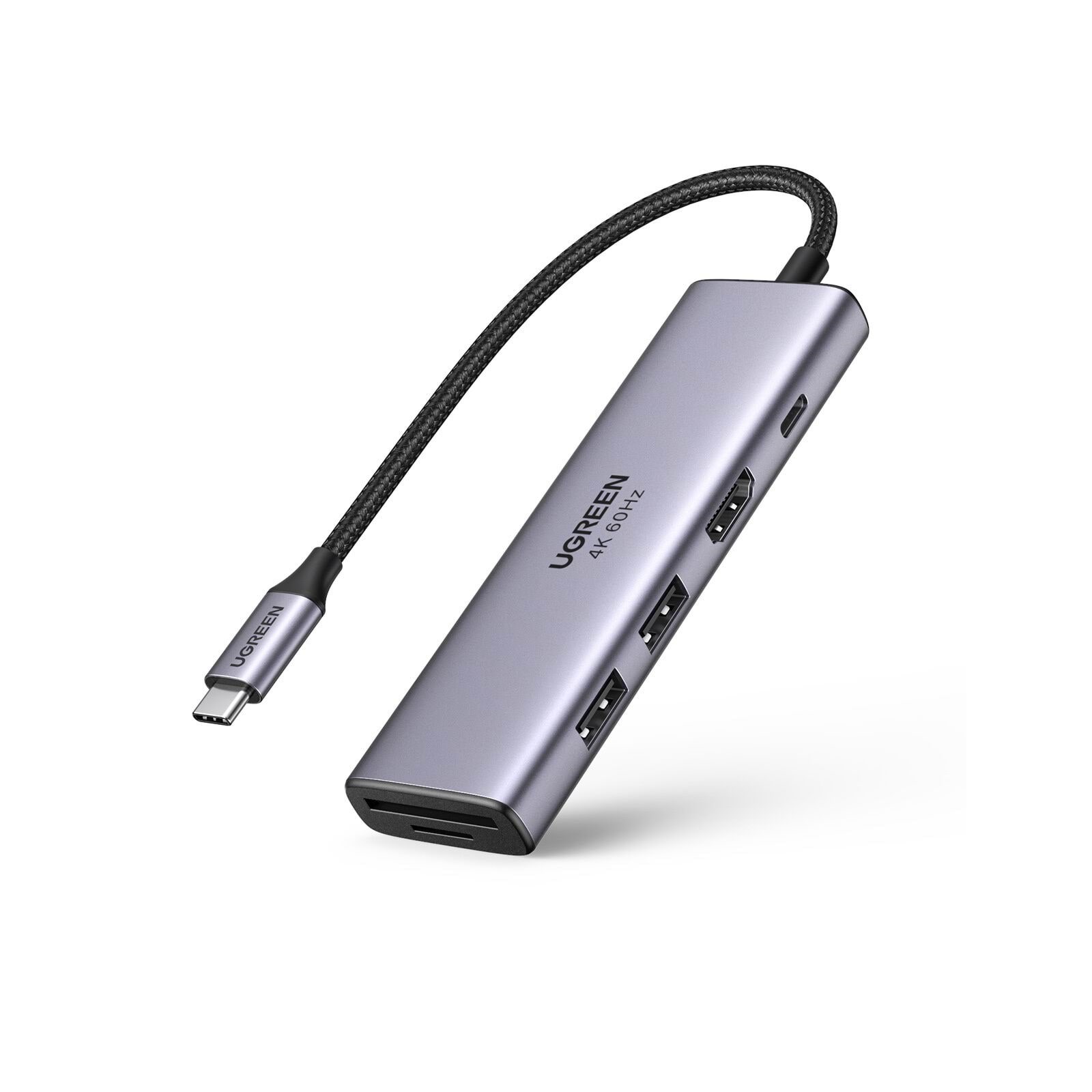 UGREEN 6-in-1 USB-C Multifunction Adapter with PD Charging Docking Station 60384