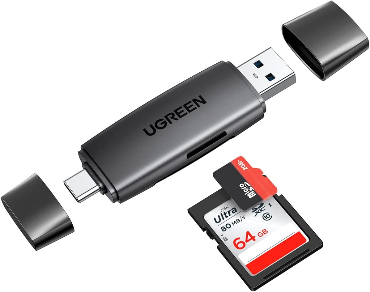 UGREEN Multifunction Card Reader - Black Kortlæser 80191