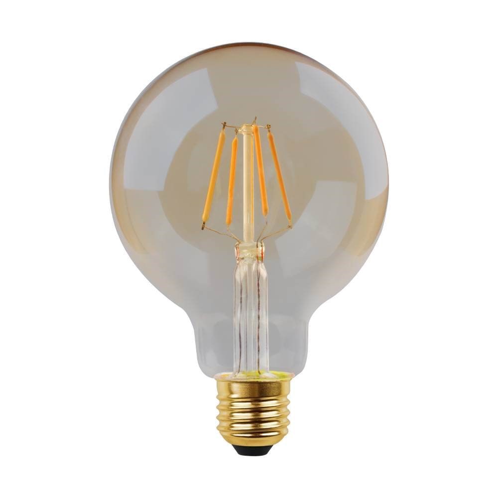 EGLO LED pære G95 Globe 4,5W/822 400 lumen amber 3-trin dæmpbar E27 Lyskilde 113046