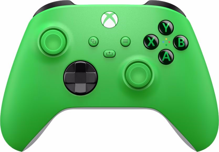 Microsoft Xbox - Velocity Green - Wireless Controller - Microsoft Xbox One