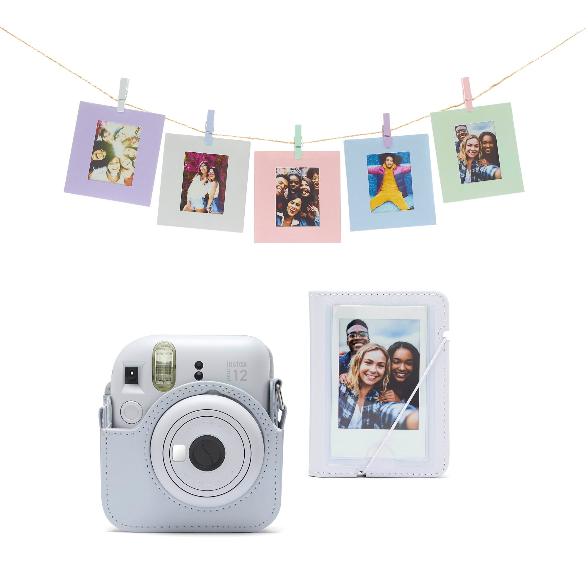 Fujifilm INSTAX Mini 12 Accessory Kit - Hvid Fotoudstyr 70100157478