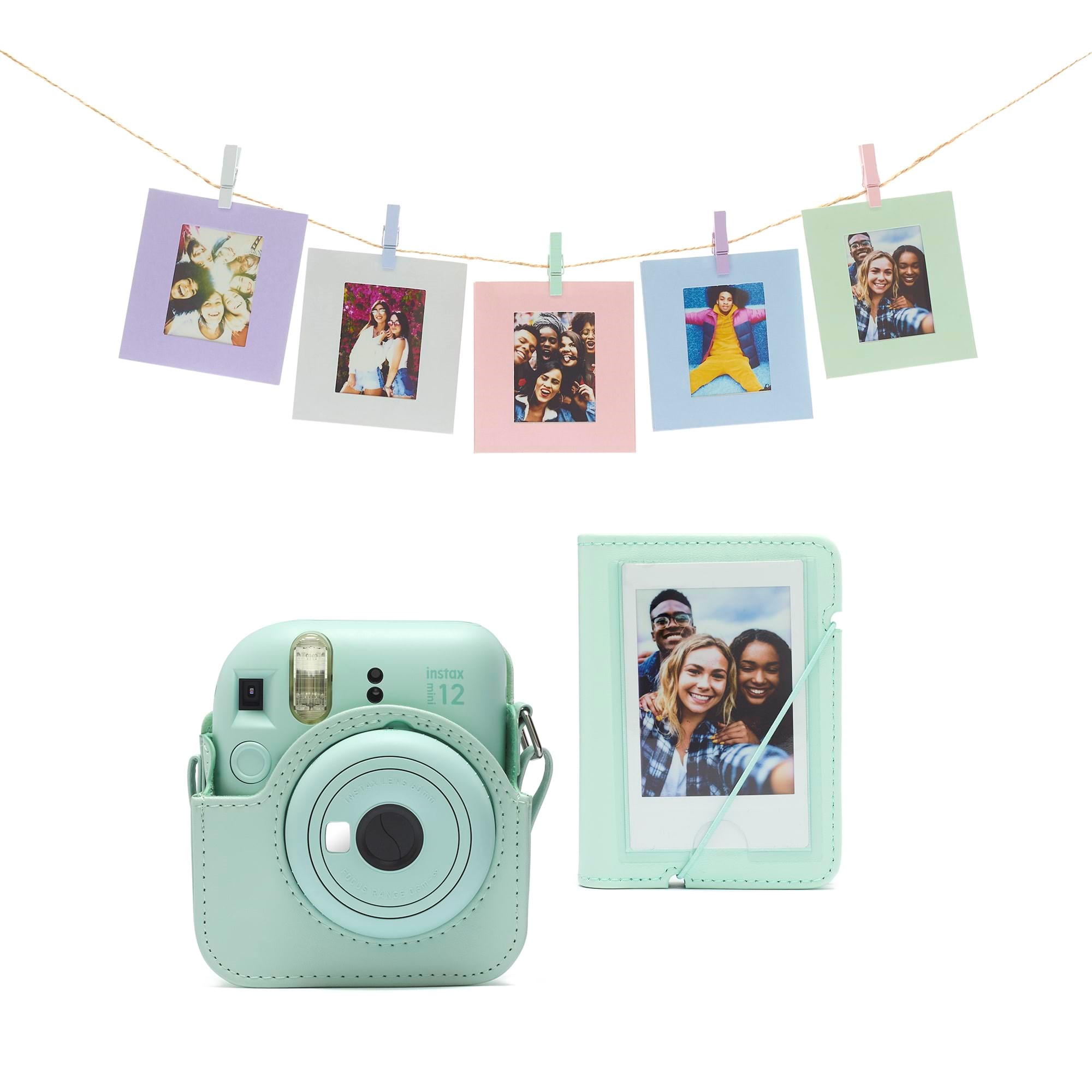 Fujifilm INSTAX Mini 12 Accessory Kit - Mintgrøn Fotoudstyr 70100157479