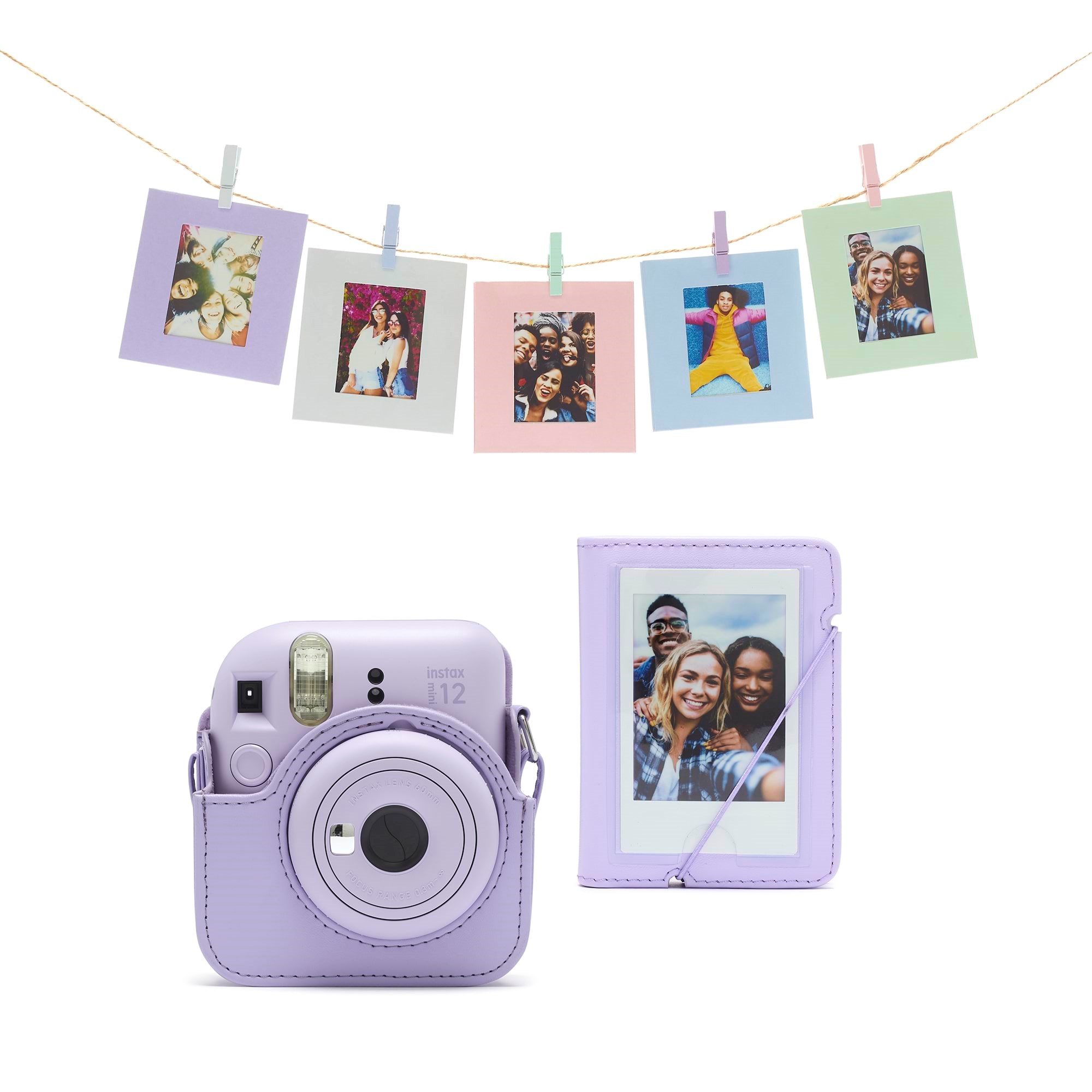 Fujifilm INSTAX Mini 12 Accessory Kit - Lilla Fotoudstyr 70100157490
