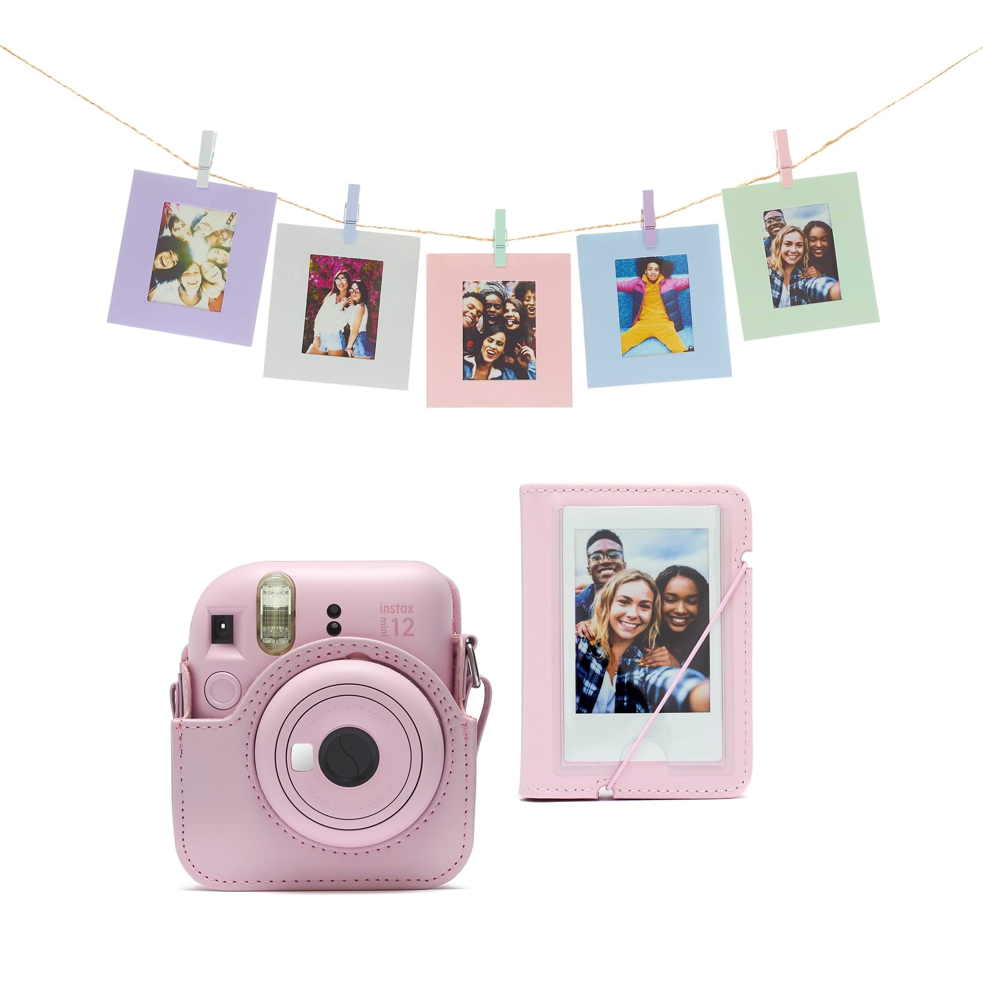 Fujifilm INSTAX Mini 12 Accessory Kit - Blossom Pink Fotoudstyr 70100157491