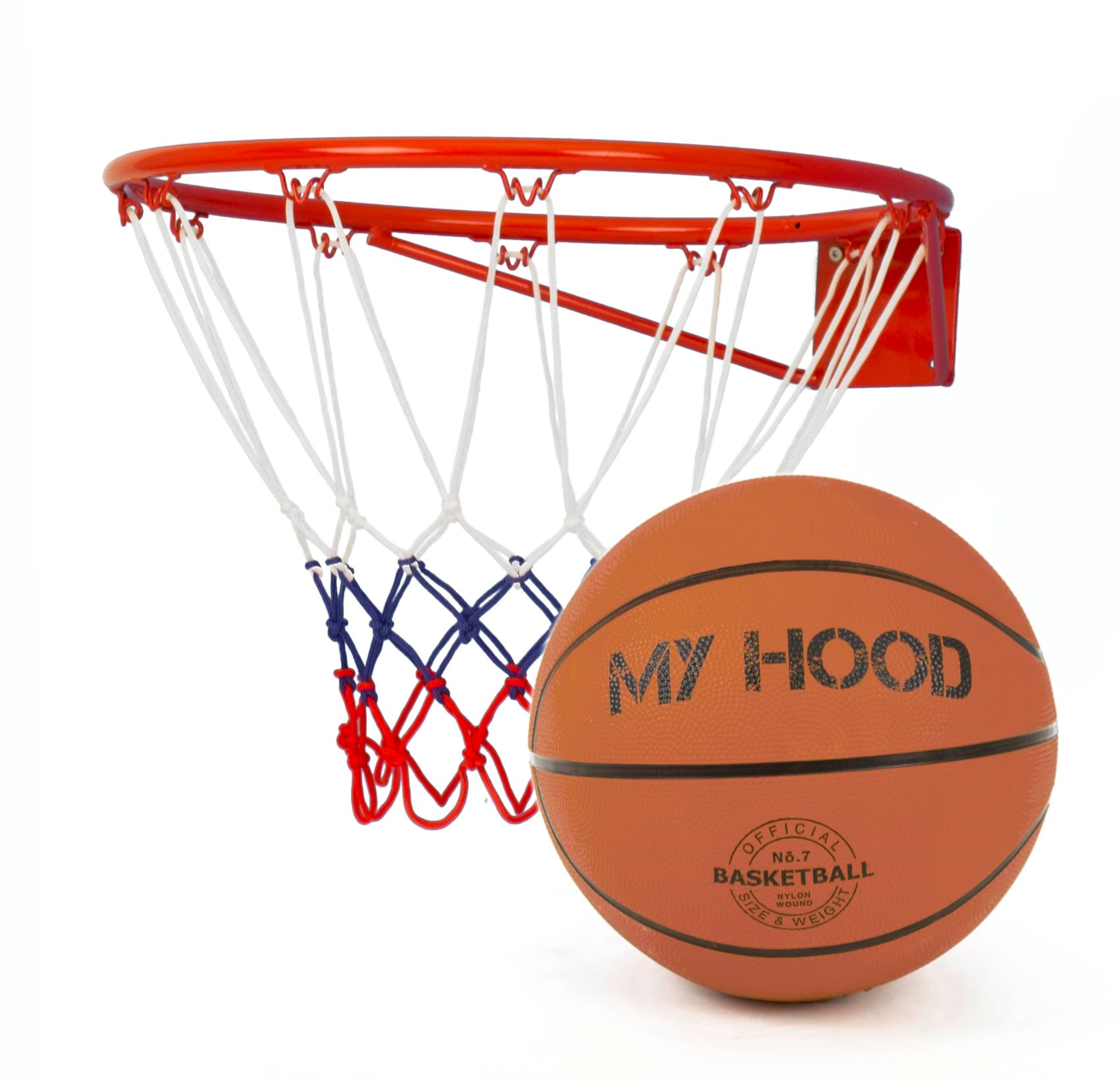 My Hood Basketkurv med bold Boldspil 5704035340012