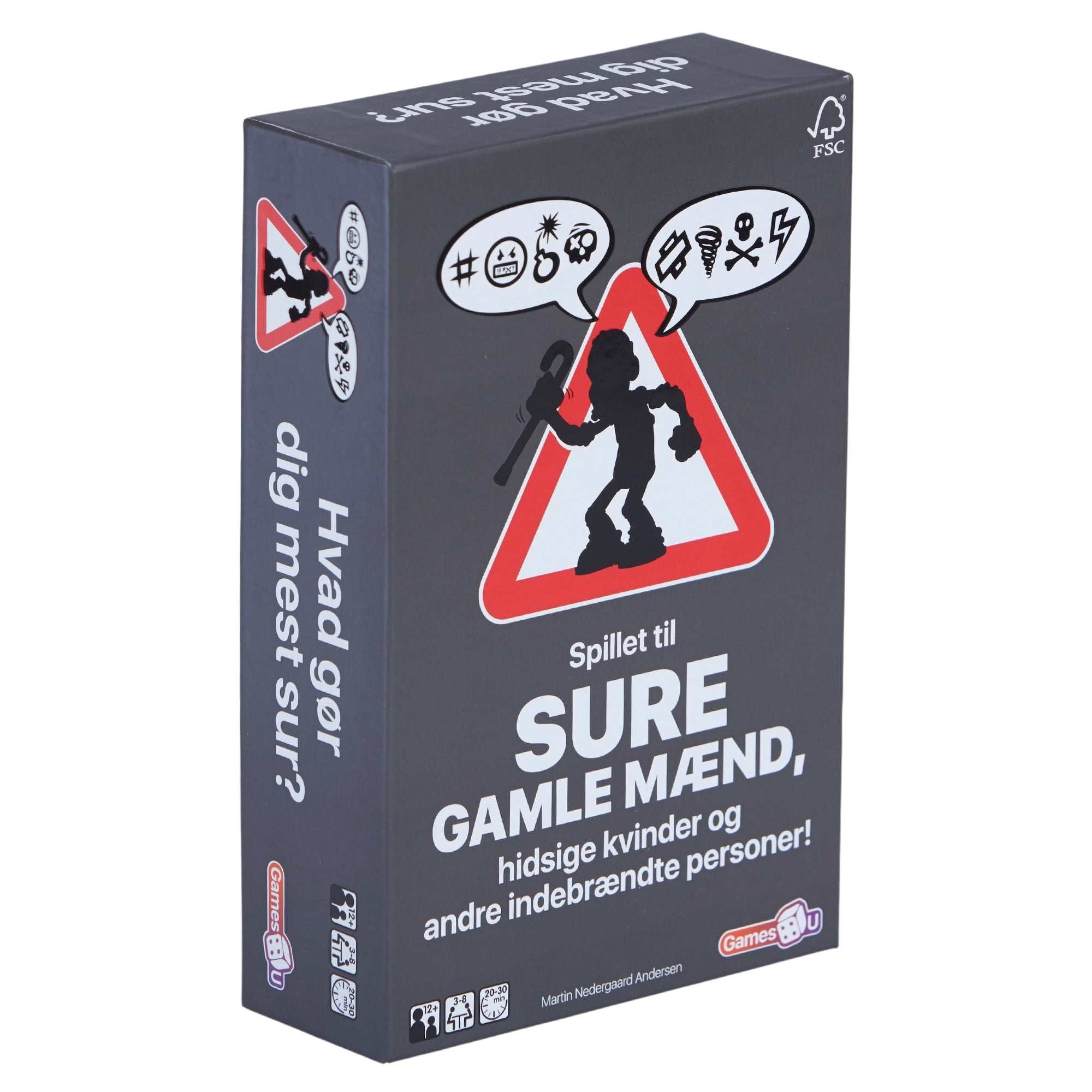 Games4u Sure Gamle Mænd DK Brætspil I-1400138