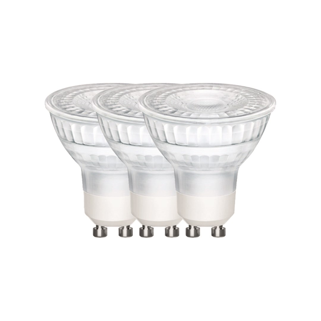 Nordlux LED pære 4,7W (50W) 2700 kelvin dæmpbar, 3-pak GU10 Lyskilde 5164003723