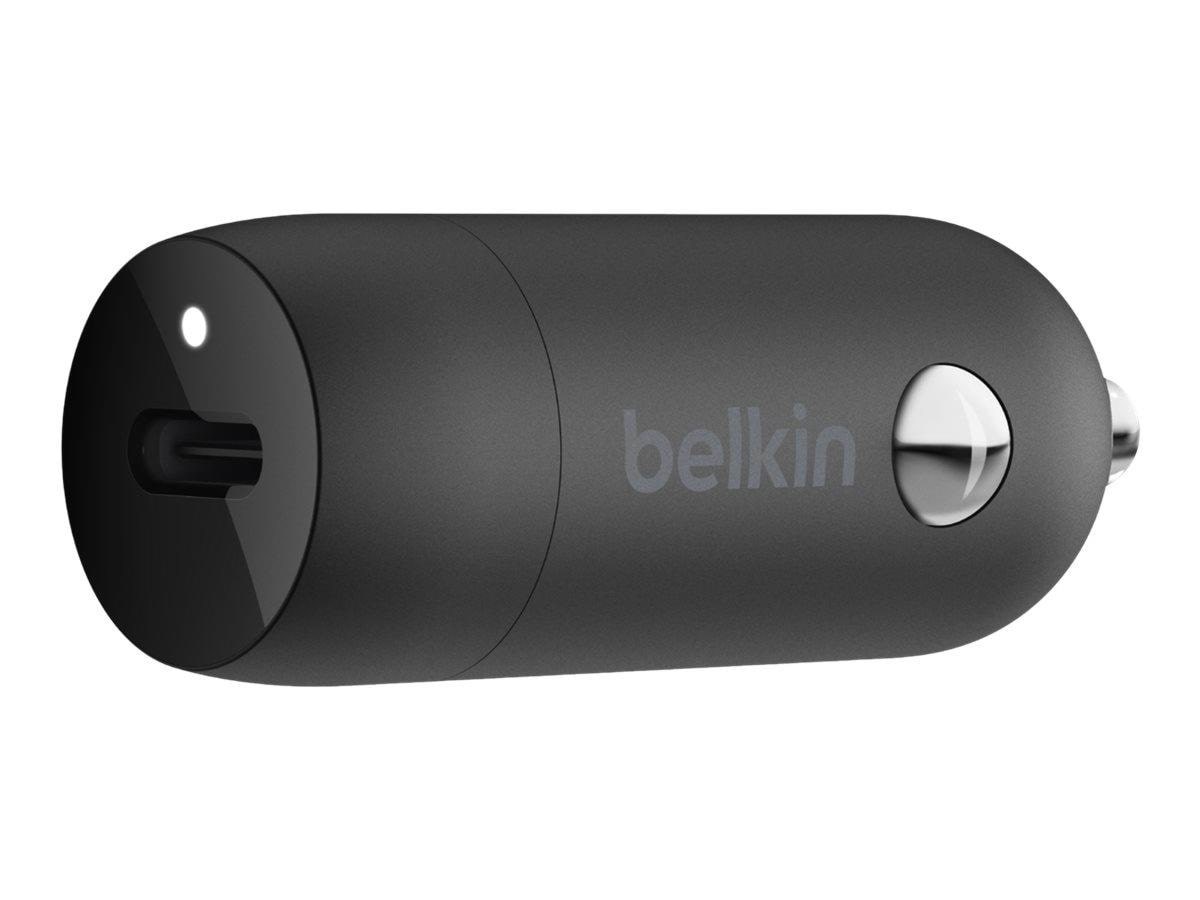 Belkin BoostCharge 30W USB-C Car Charger Mobil Oplader CCA004BTBK