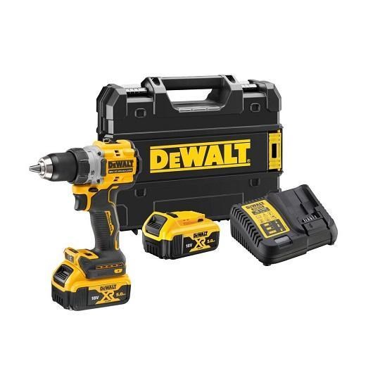 Dewalt Brushless Drill Driver DCD800P2T 18V + 2 x 5Ah Værktøj DCD800P2T-QW