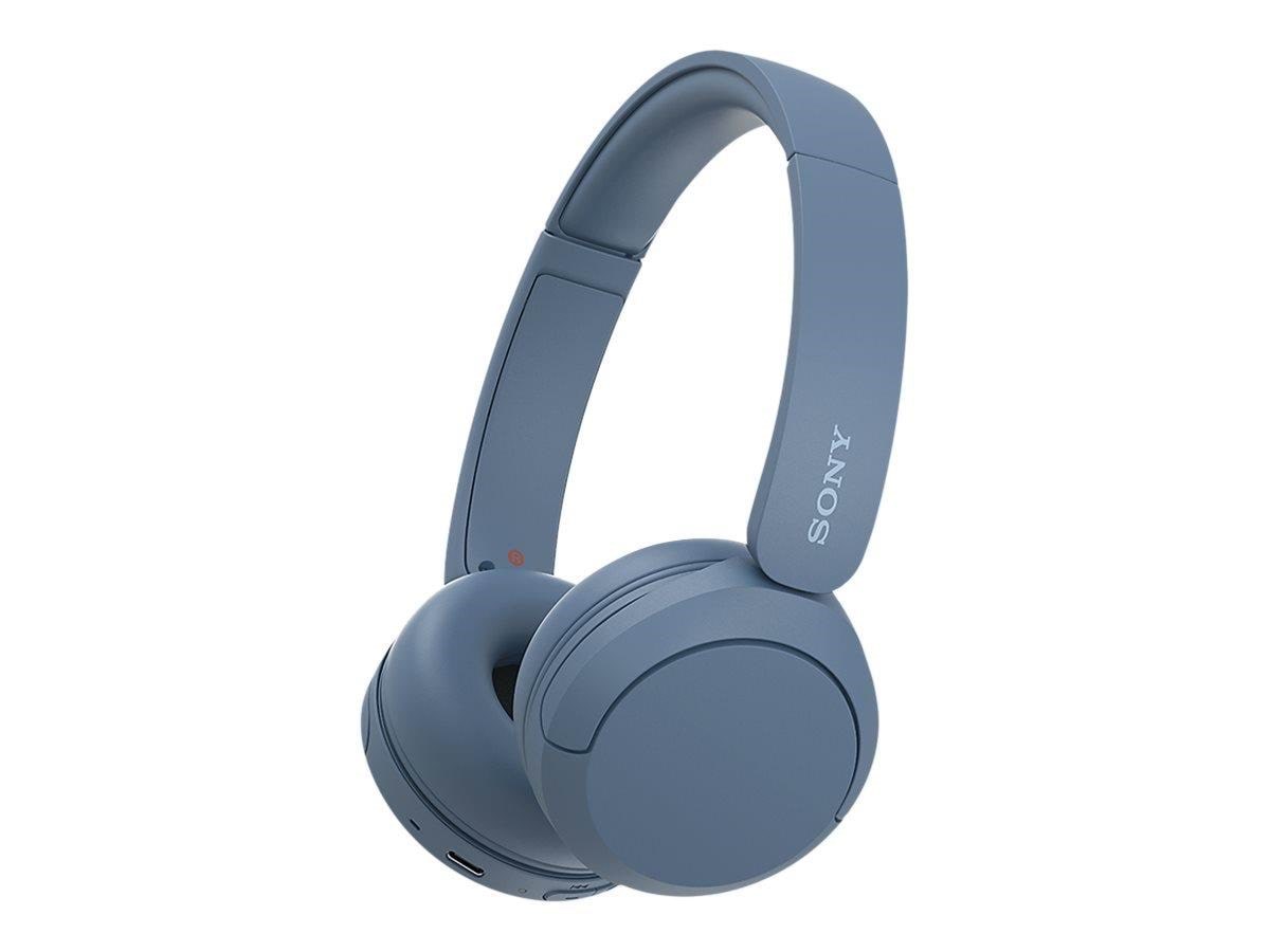 Sony WH-CH520 - Wireless Headphones - Blue Hovedtelefoner Og Headset Blå WHCH520L.CE7