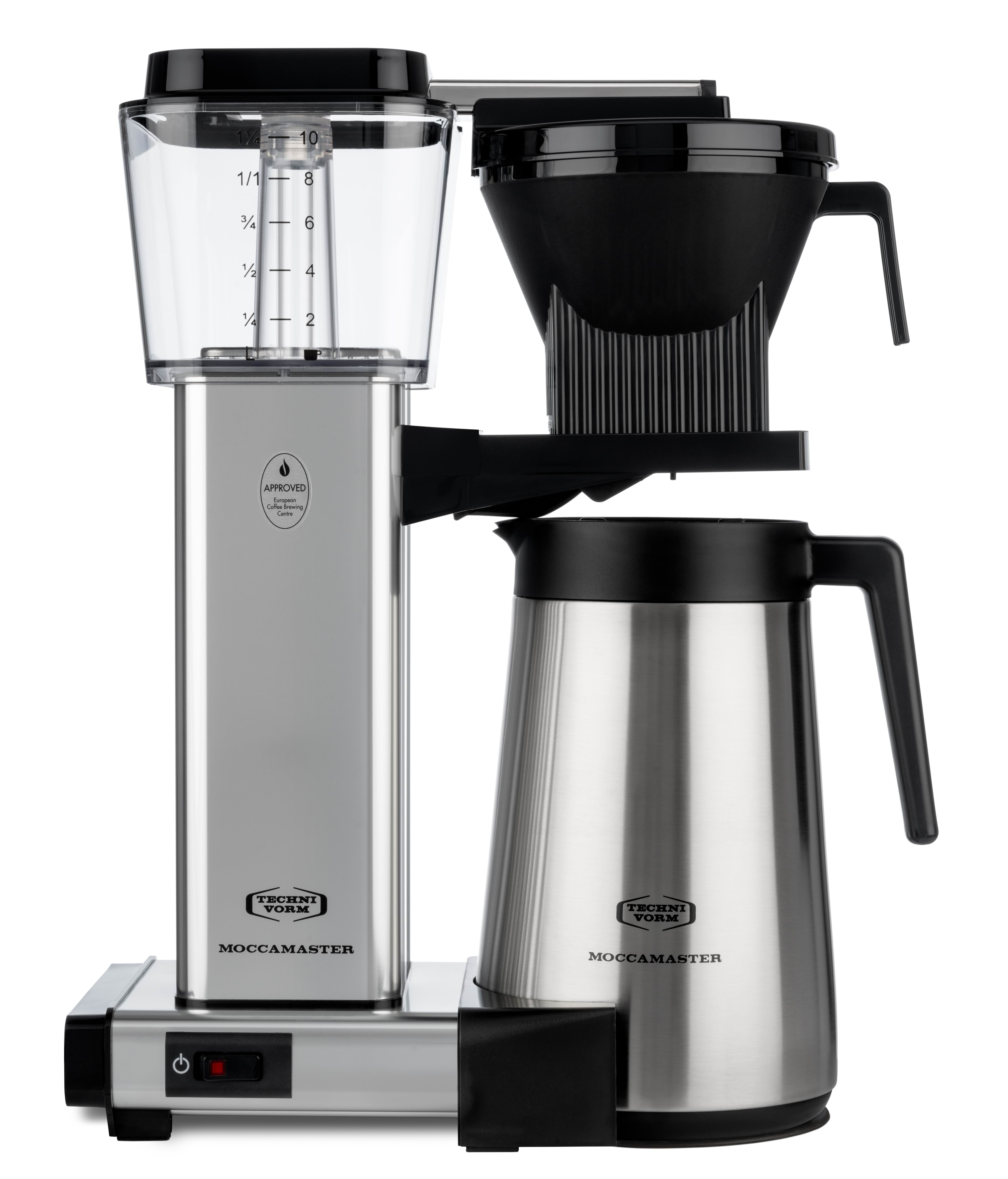 Moccamaster Automatic Thermo - Polished Silver Kaffemaskine Sølv 79359