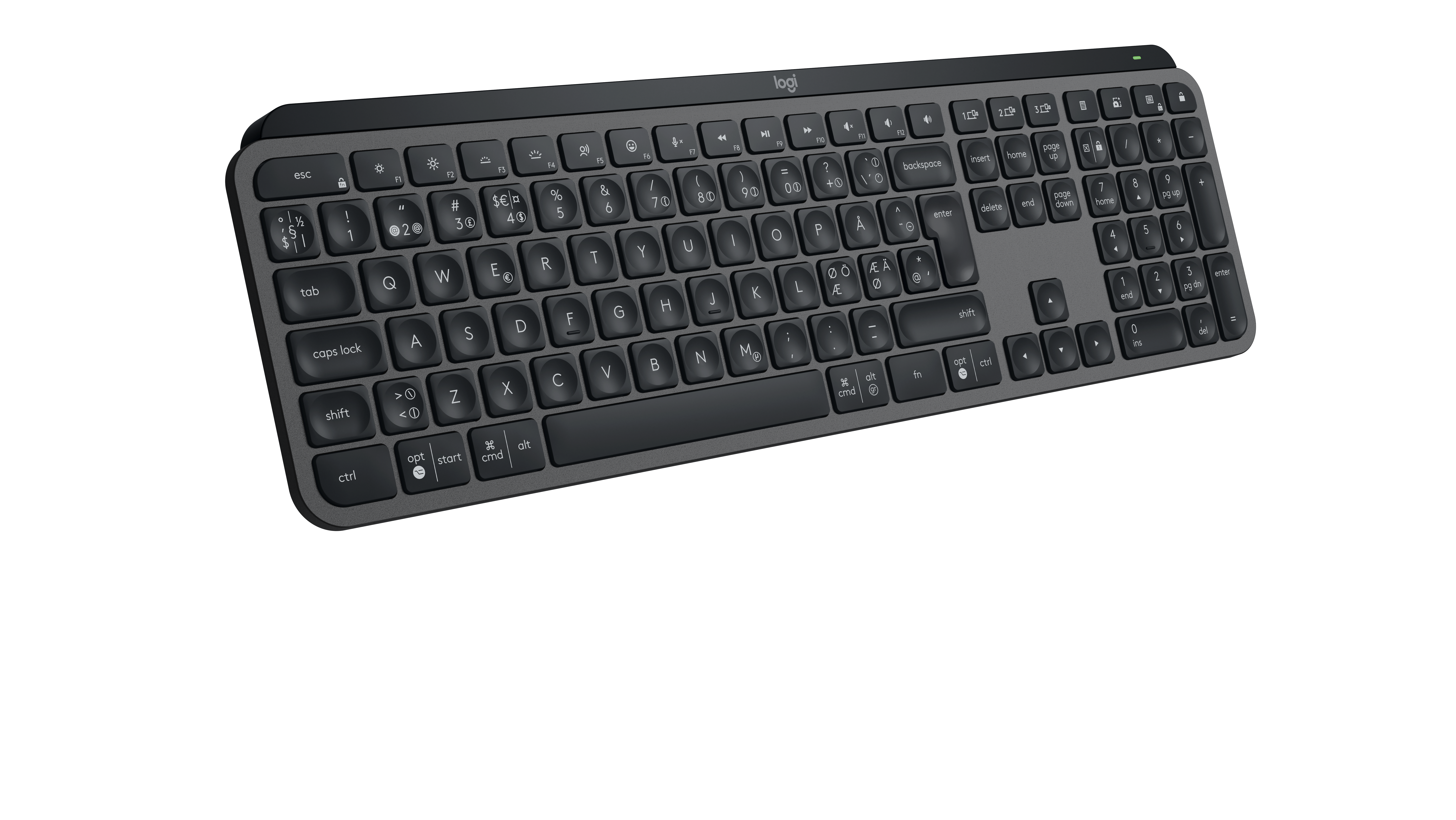 Logitech MX Keys S Graphite - ND Tastatur 920-011581