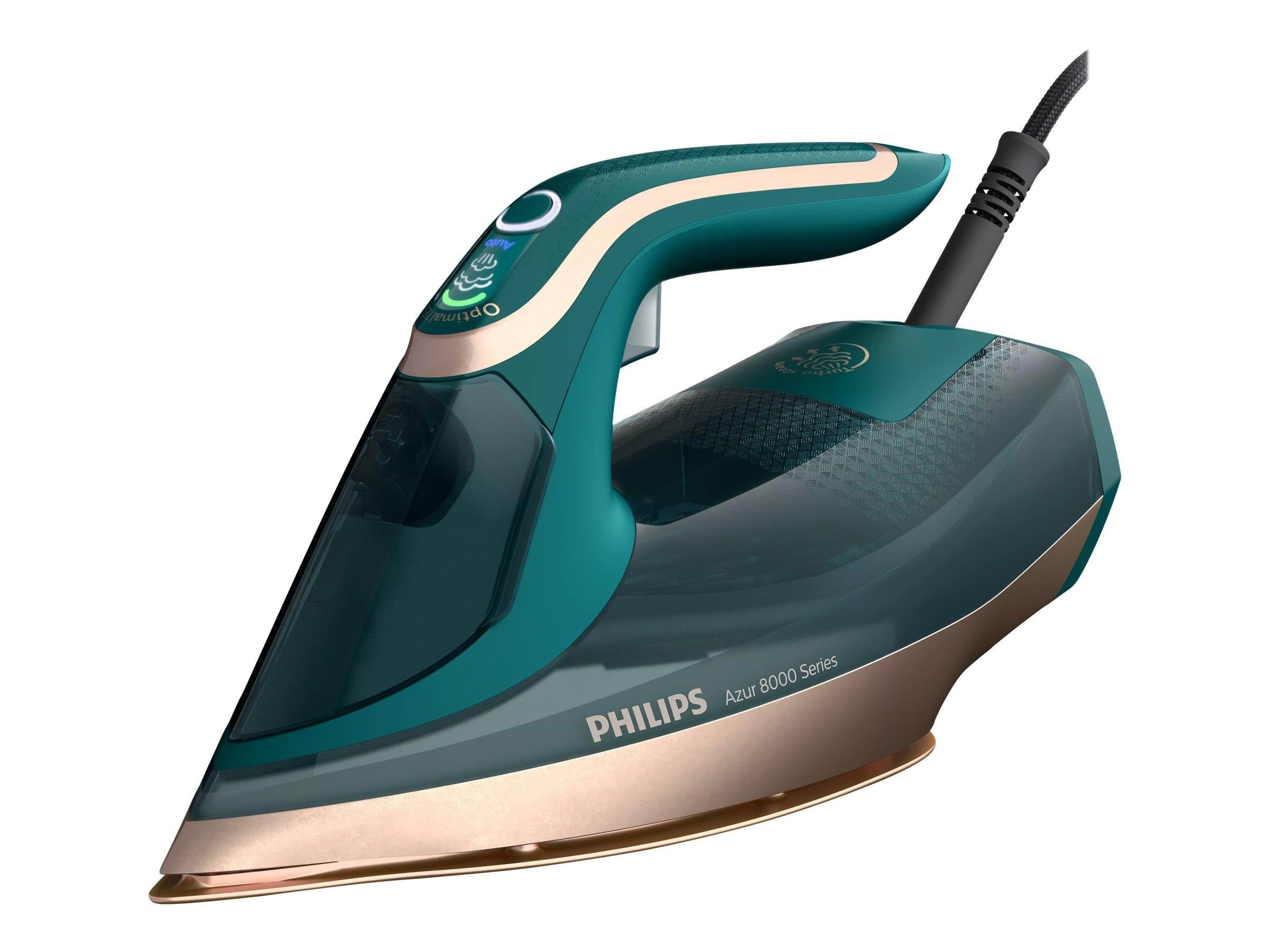 Philips Dampstrygejern Azur 8000 Series DST8030 - steam iron - sole plate: SteamGlide Elite