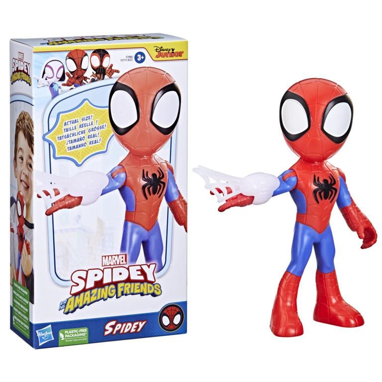 Hasbro Marvel Spidey and His Amazing Friends Supersized Spidey 22 cm Figur F39865X2