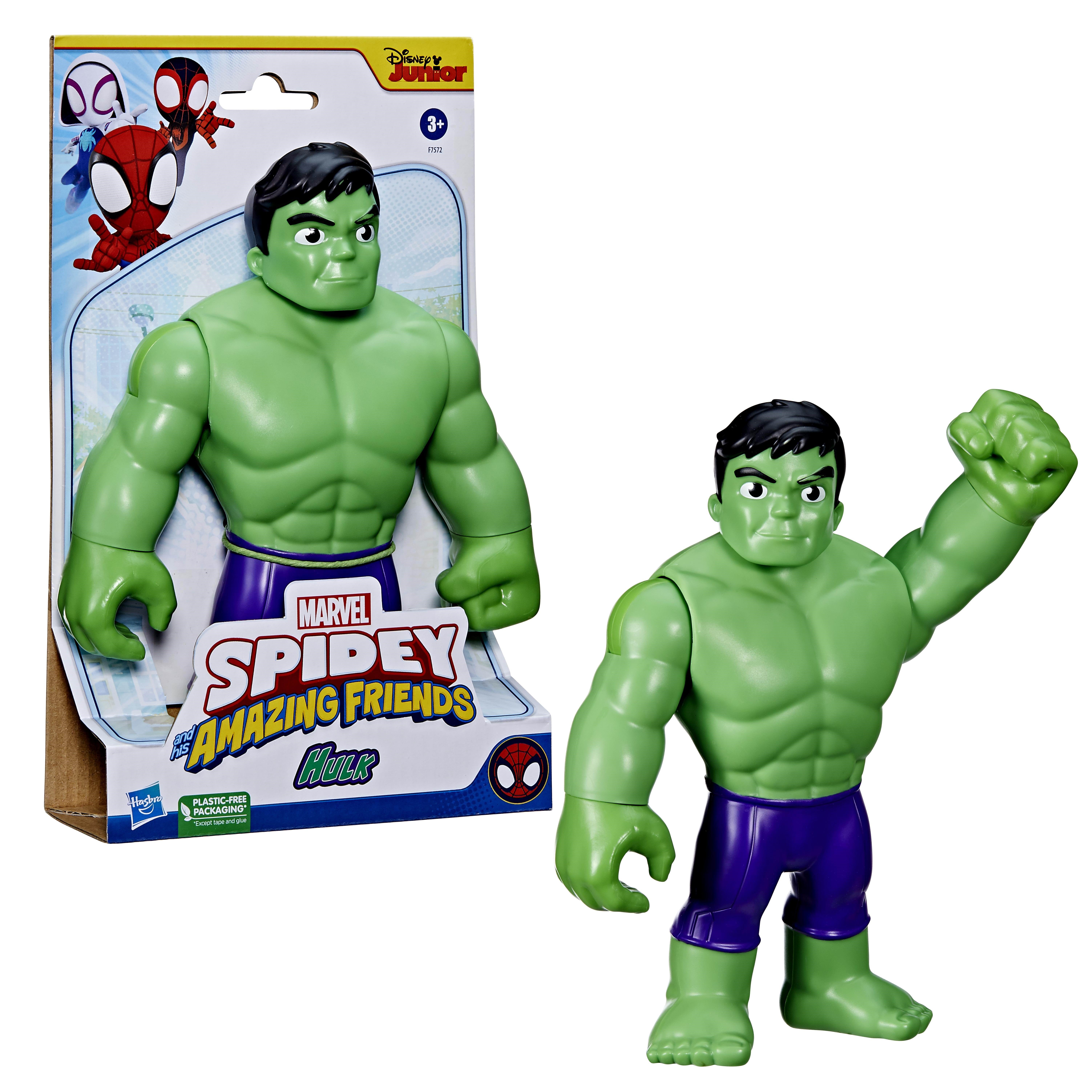 Spidey and His Amazing Friends Spidey & Friends 22,5 cm figur Hulk Figur F75725L00
