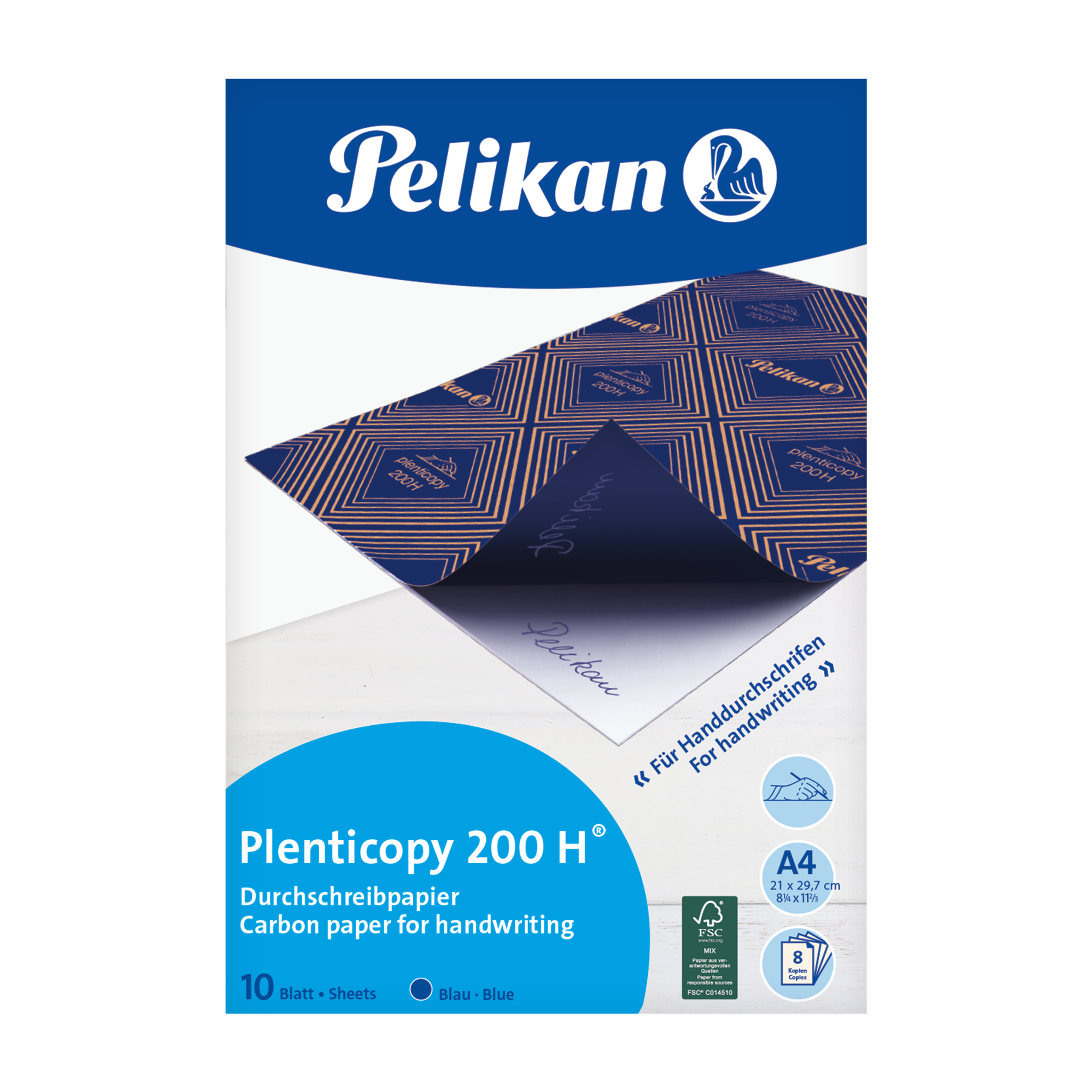 Pelikan gennemslagspapir, blå Fotopapir 434738