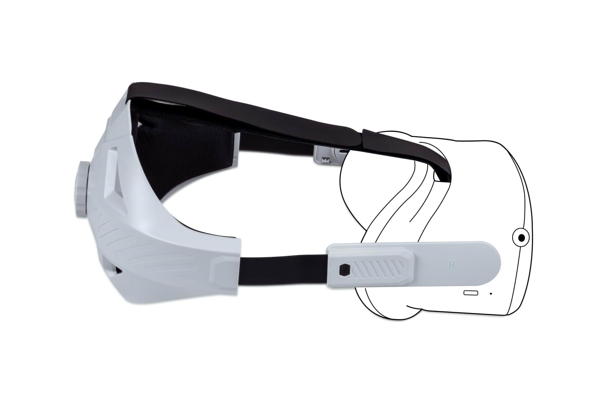 BigBen Interactive Head Strap For Meta Quest 2 Vr Tilbehør 3665962018967