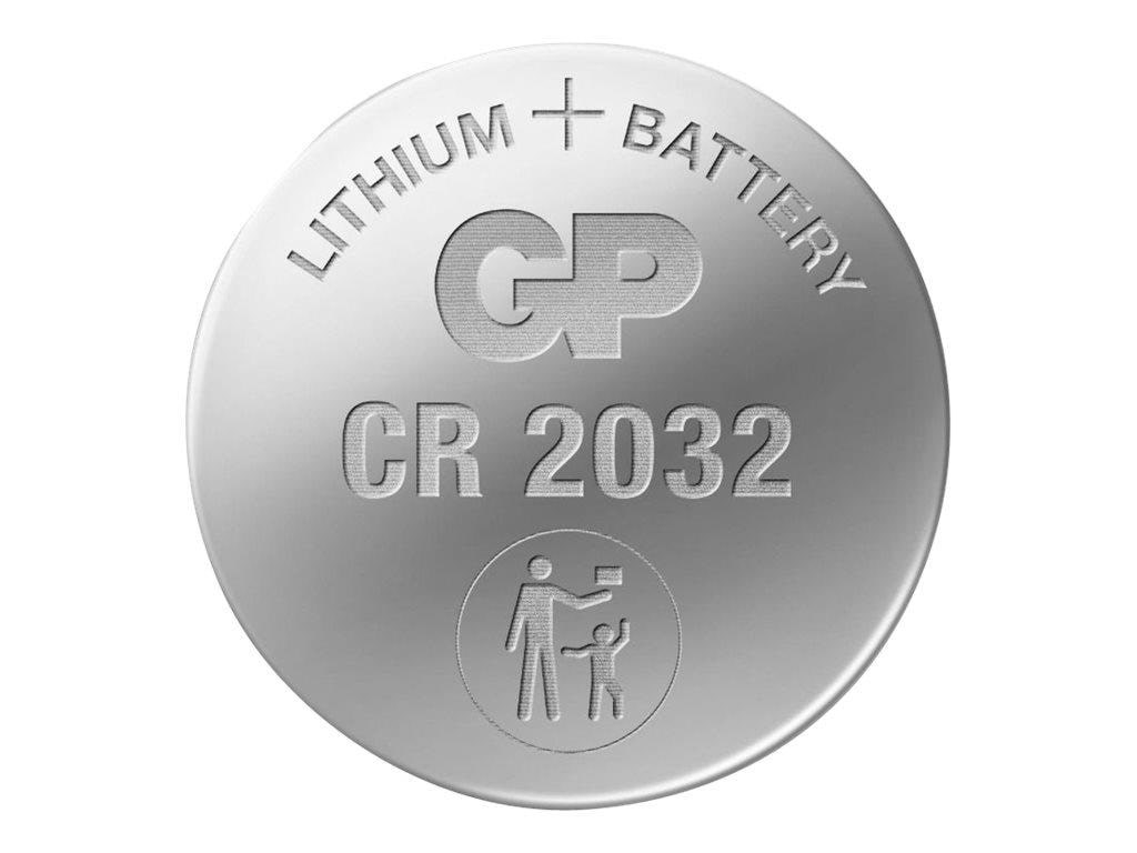 GP battery - 20 x CR2032 - Li Batteri 0602032C20