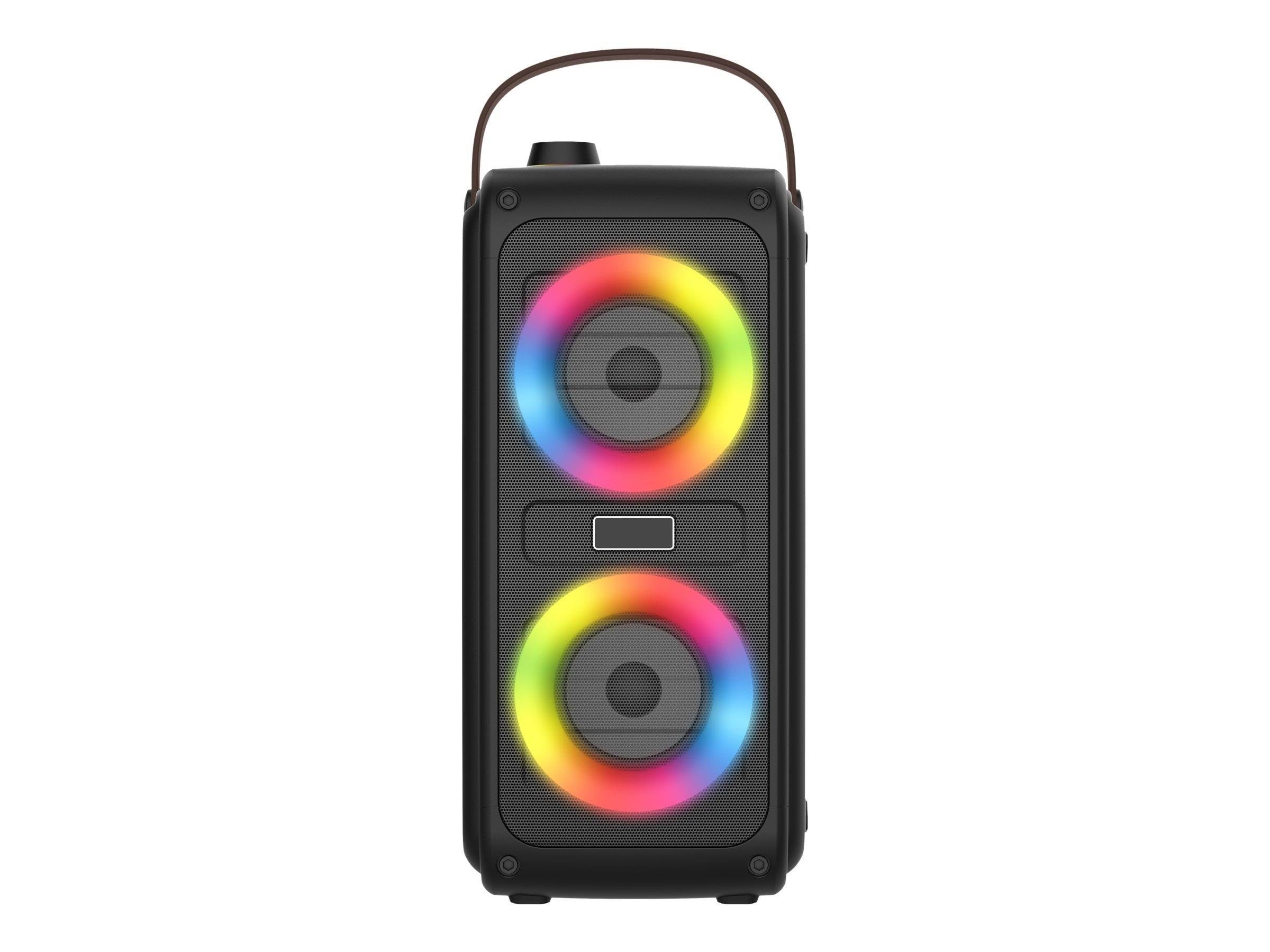 DENVER BTV-230 - party speaker - for portable use - wireless Baerbare Fest Hoejtalere Sort