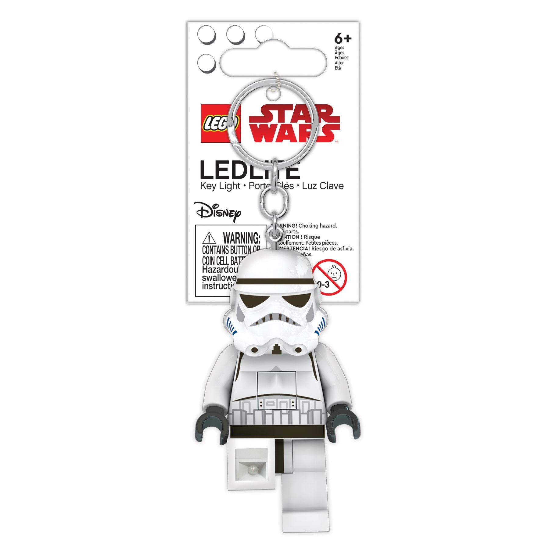 LEGO Star Wars Stormtrooper Nøglering med LED Lys