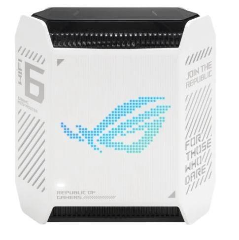 ASUS ROG Rapture GT6 AX10000 AiMesh white - Mesh router Wi-Fi 6 Router 90IG07F0-MU9A30