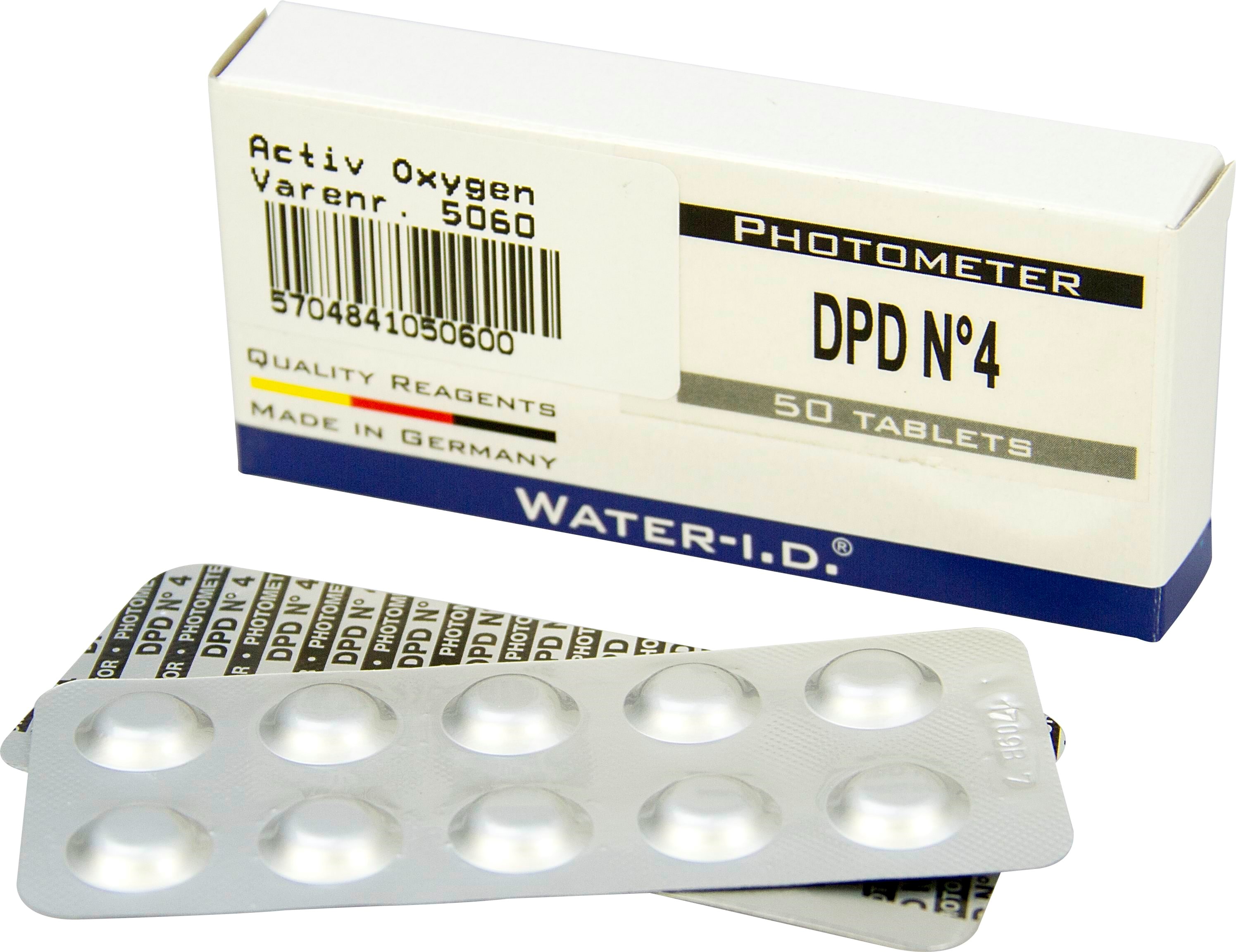Swim & Fun Pool Lab Refill DPD No. 4 Aktivt ilt 50 pcs Pool 5603