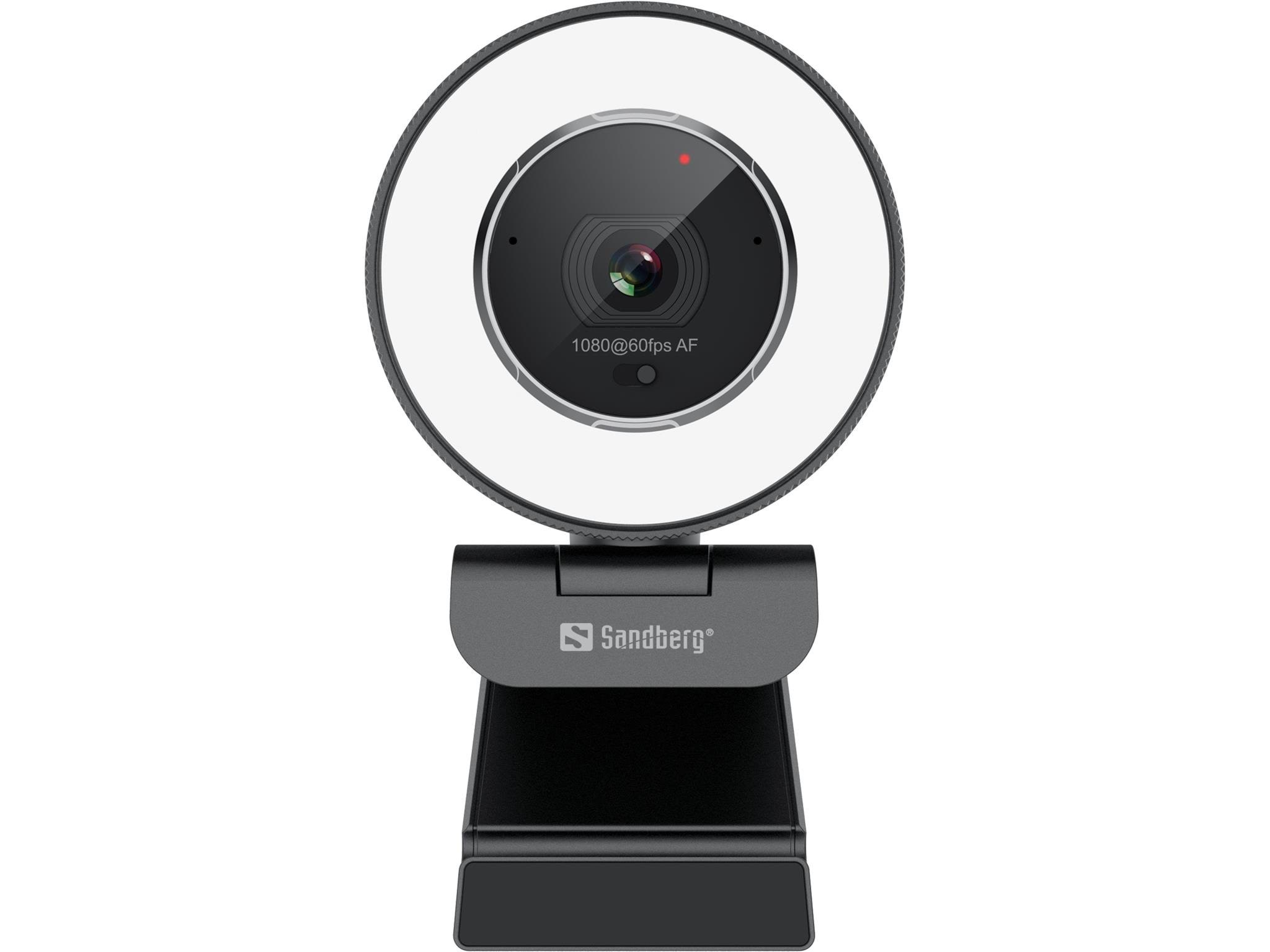 Sandberg Streamer USB Webcam Pro Elite Webcam Hvid 134-39