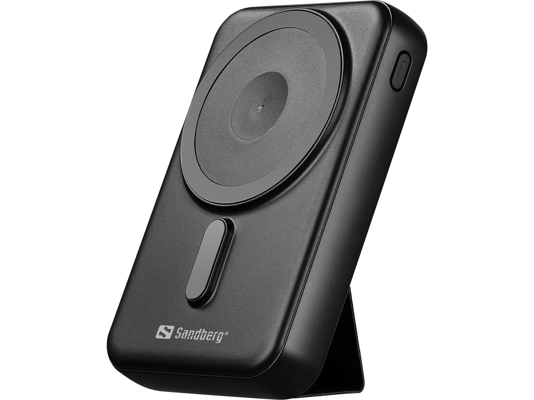Sandberg Mag Wireless Powerbank 10000 - 10000 mAh Powerbank Sort 420-94