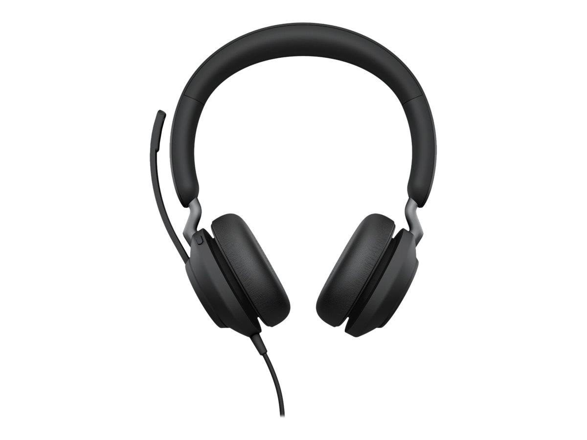 Jabra Evolve2 40 SE USB-C MS Stereo Hovedtelefoner Og Headset 24189-999-899