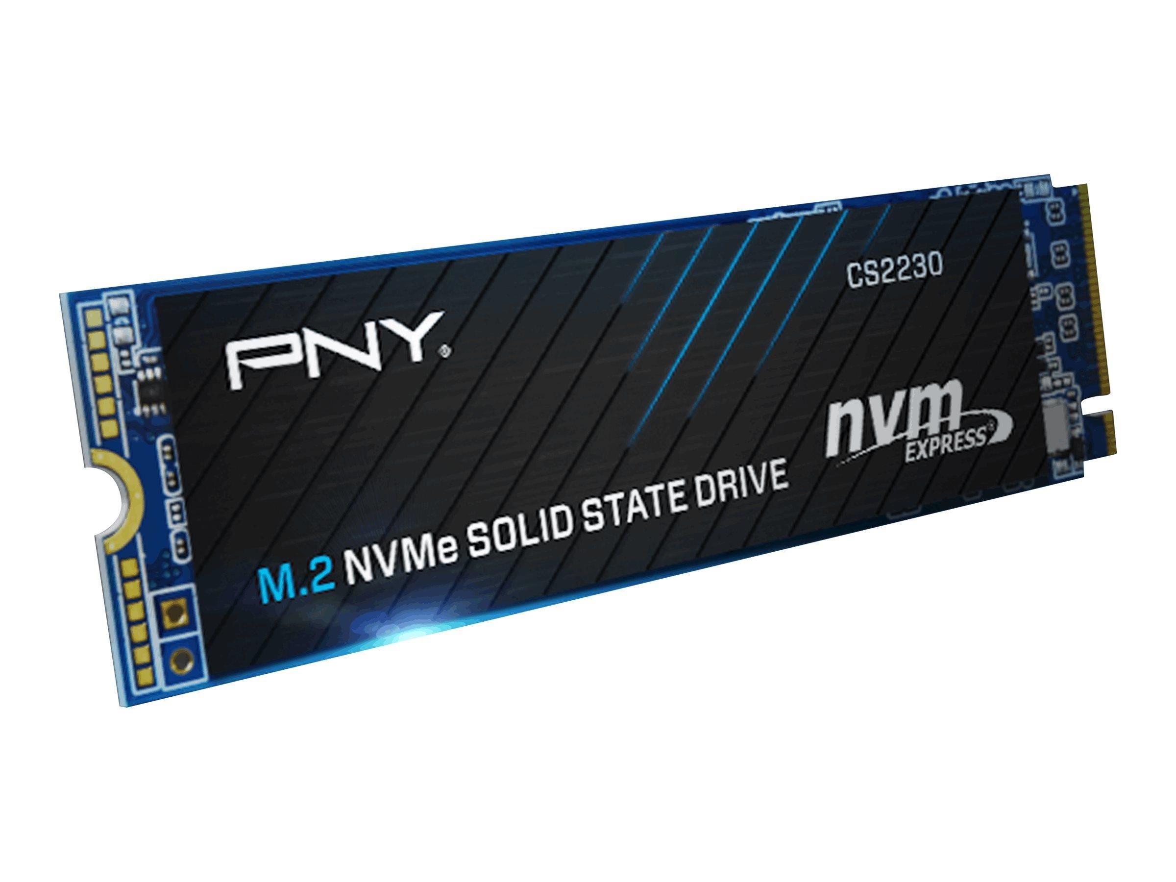 PNY CS2230 SSD - 500GB - M.2 2280 - PCIe 3.0 Ssd Harddisk Sort M280CS2230-500-RB