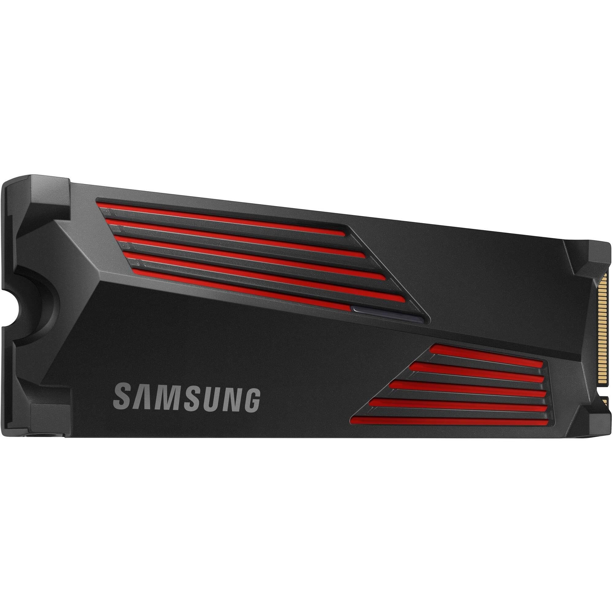 Samsung 990 Pro SSD - 1TB - Med køleprofil - M.2 2280 - PCIe 4.0 Ssd Harddisk Sort MZ-V9P1T0CW / GW