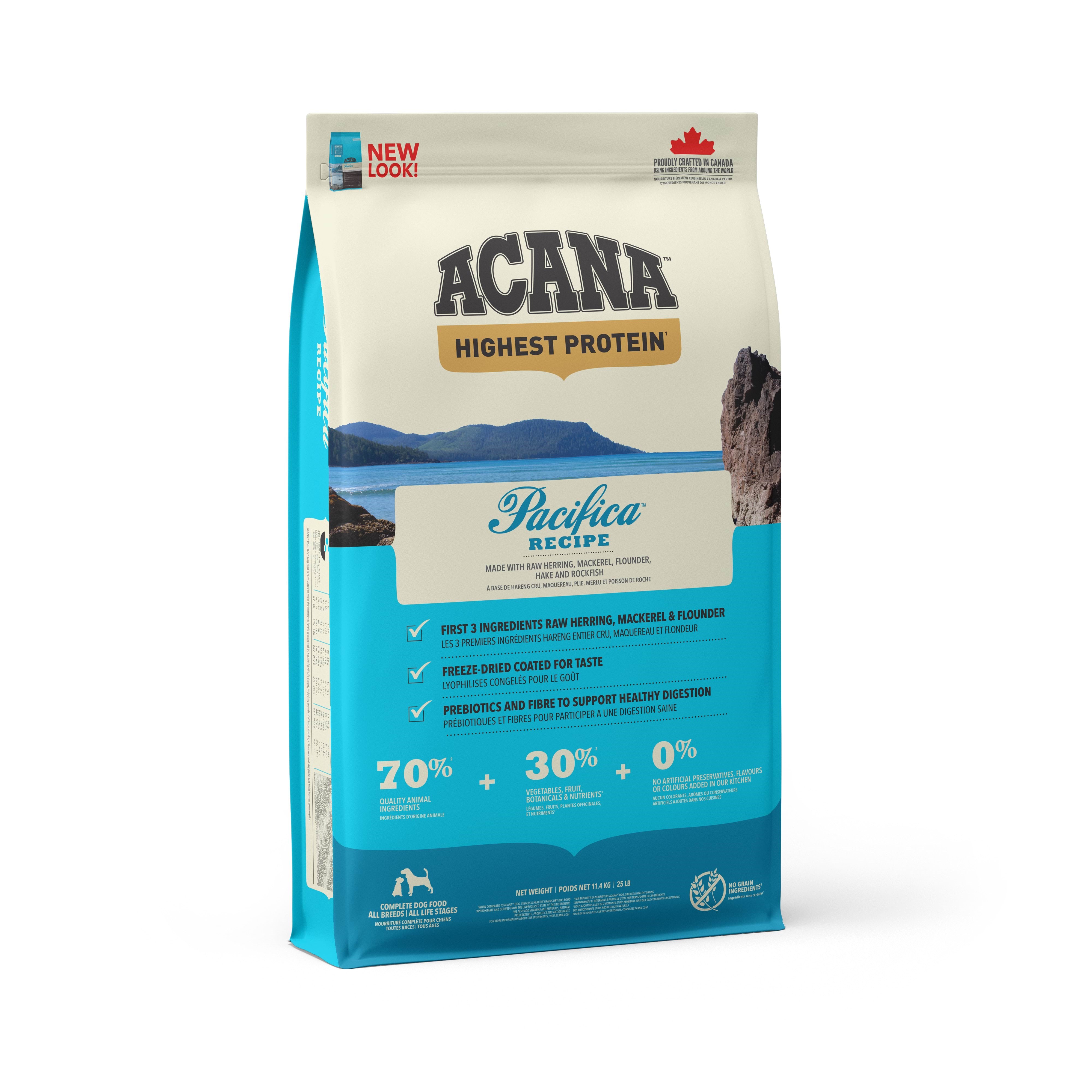 Acana Pacifica Dry Dog Food 2kg Hundeudstyr ACA037e