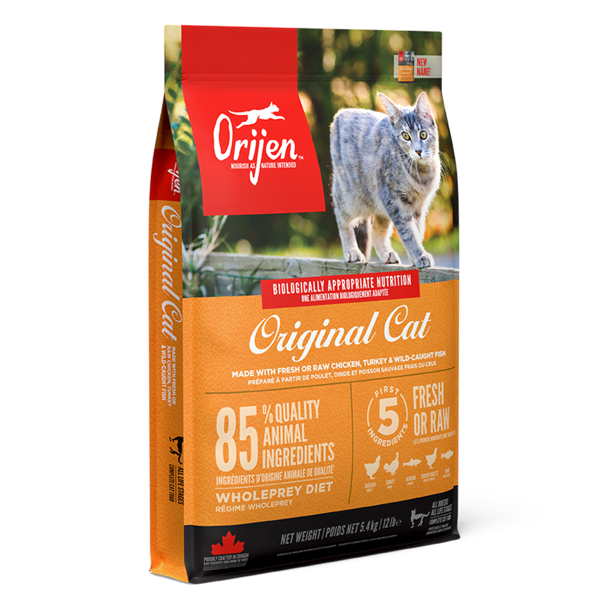 ORIJEN Original Cat Dry Food 5.4kg Katteudstyr ORI072e