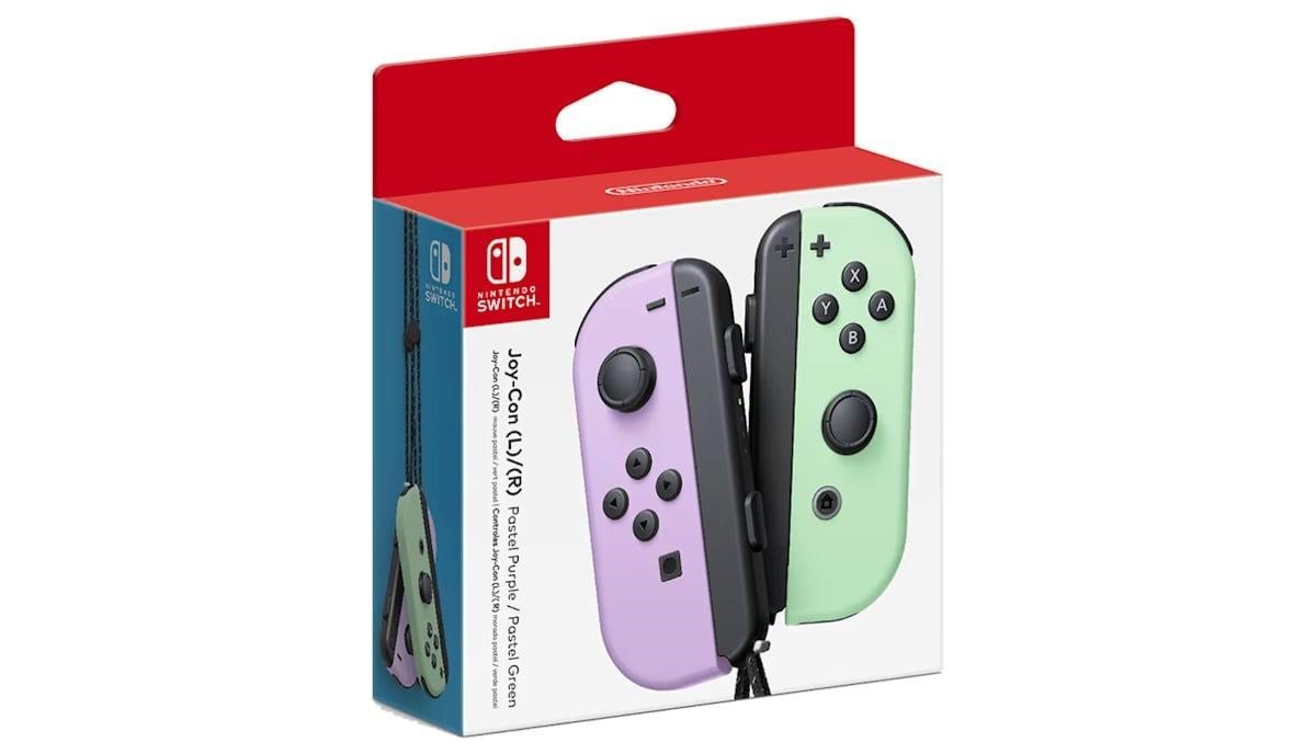 Nintendo Joy-Con Pair Pastel Purple/Pastel Green - Wireless Controller - Nintendo Switch