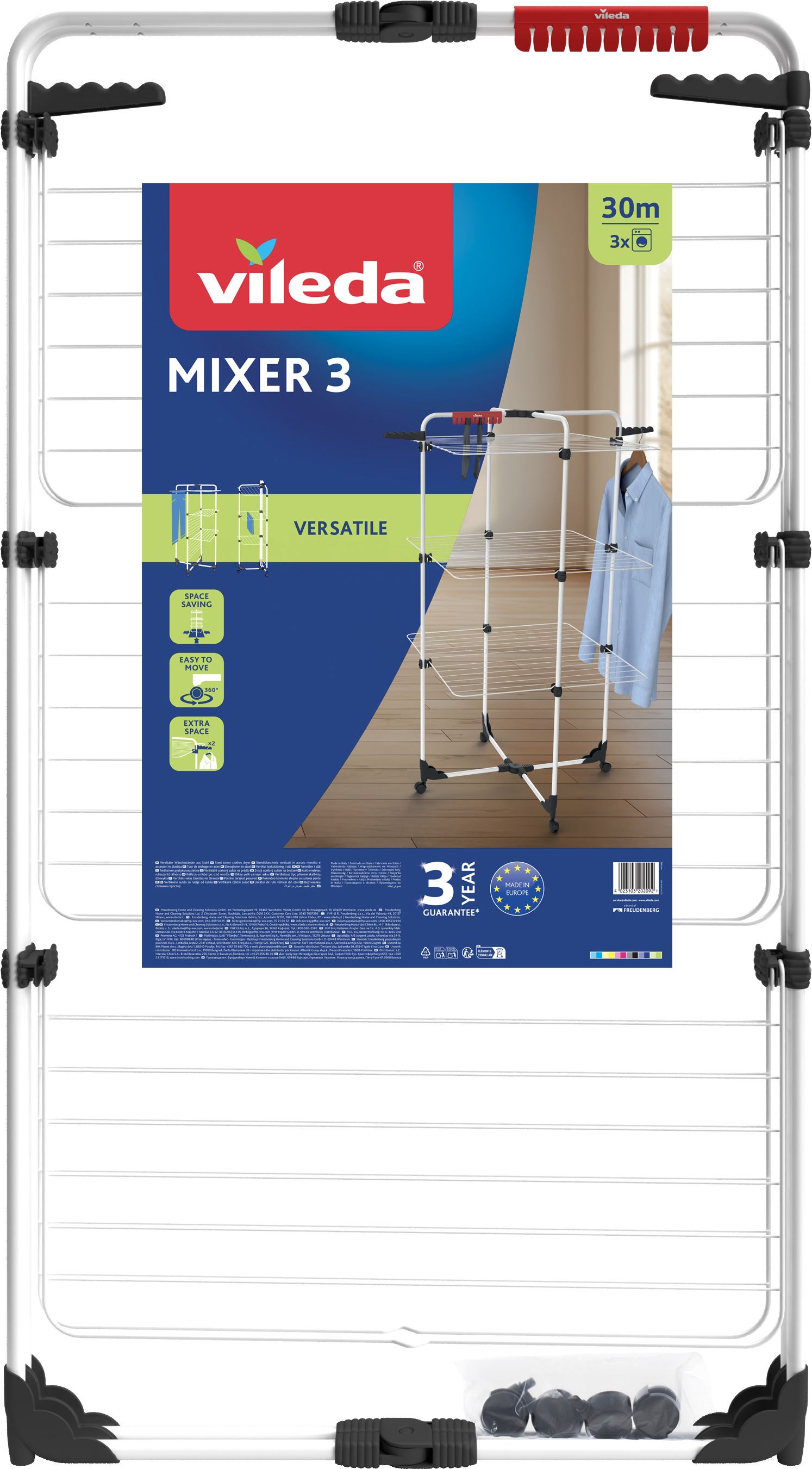 Vileda Mixer 3 laundry dryer Toerrestativ 157243