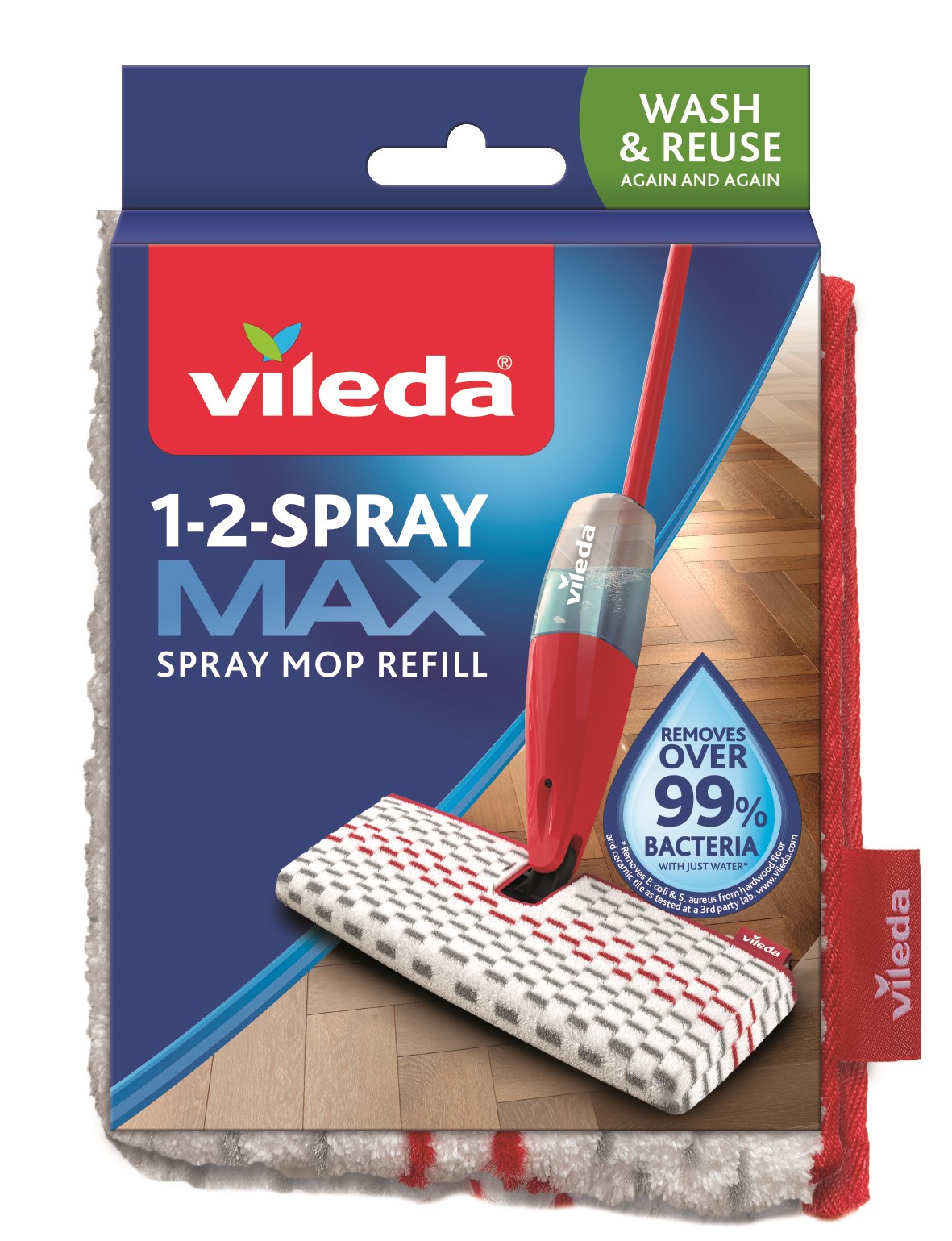 Vileda Mop refill 1-2 Spray Max Rengøring 3013251