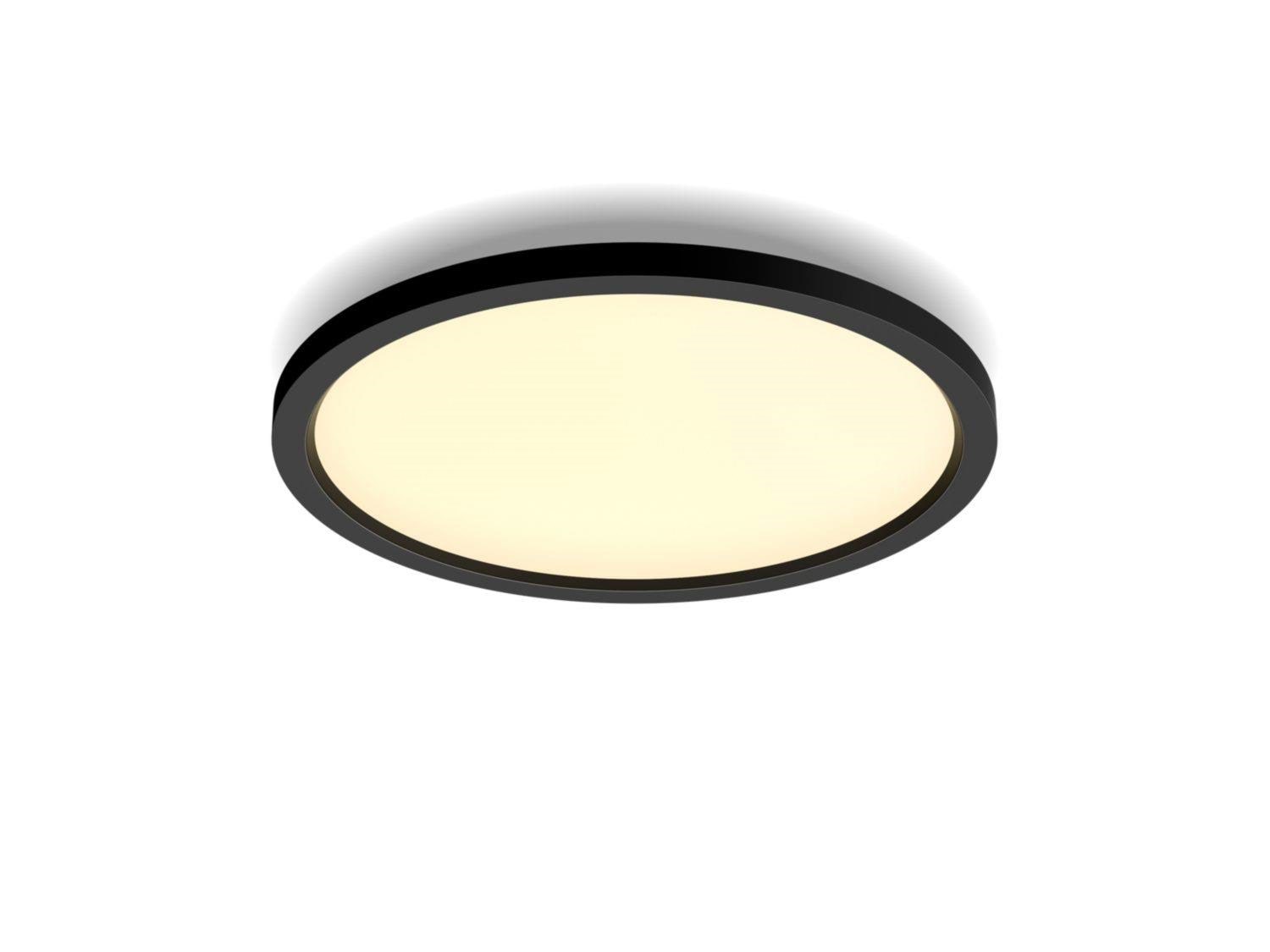 Philips Hue Aurelle Round Panel 21W, Sort Smart Home 929003597901