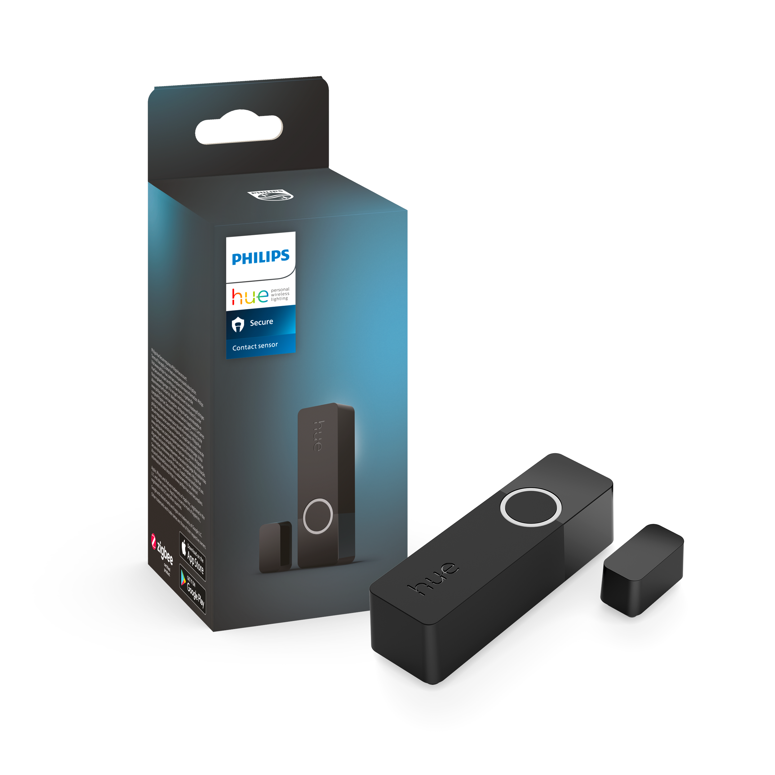 Philips Hue Secure contact sensor Black Smart Home 929003563803