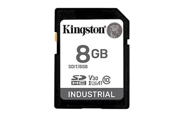 Kingston Industrial SD - 100MB/s - 8GB Hukommelseskort SDIT/8GB
