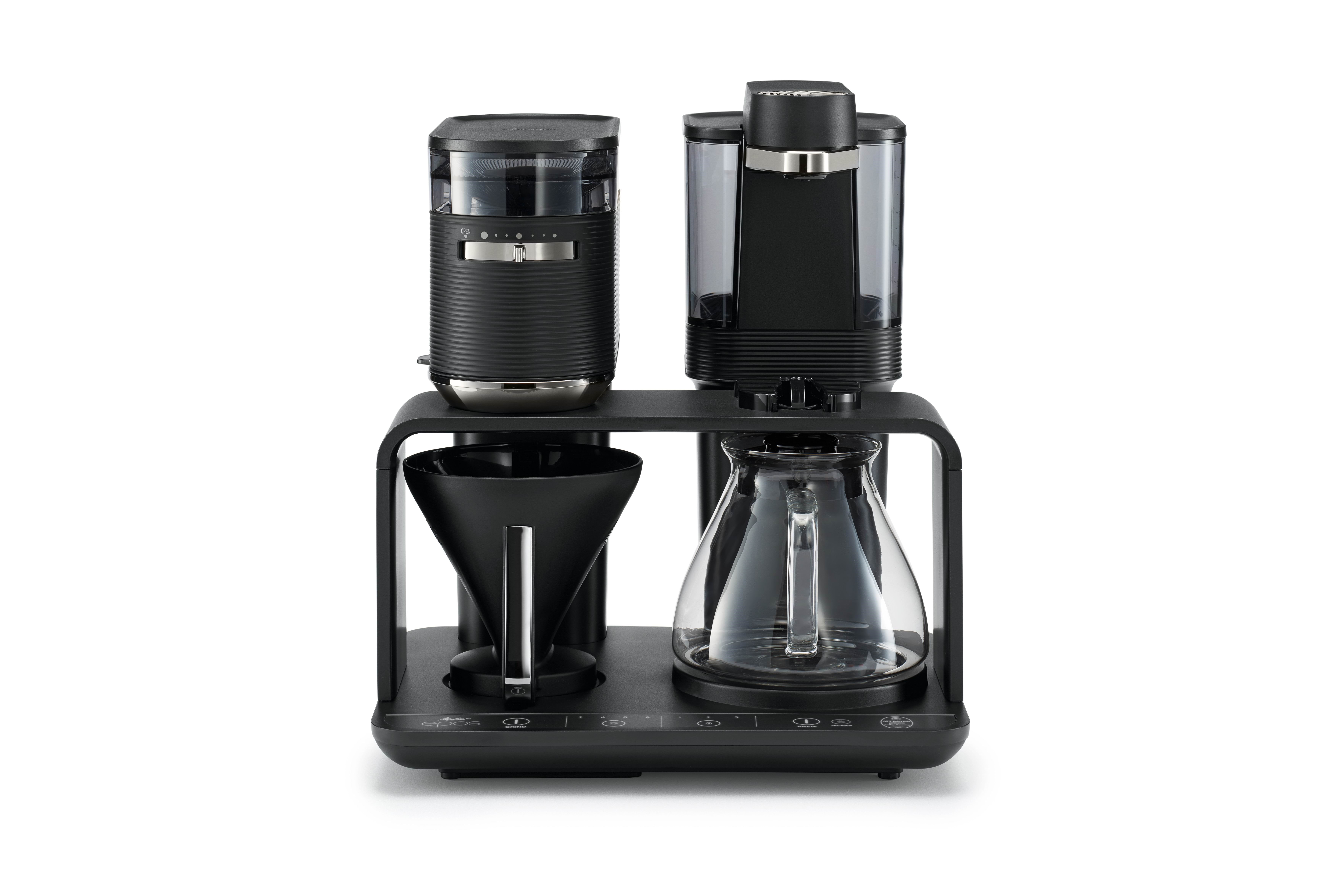 Melitta EPOS Sort/Krom Kaffemaskine 6766091